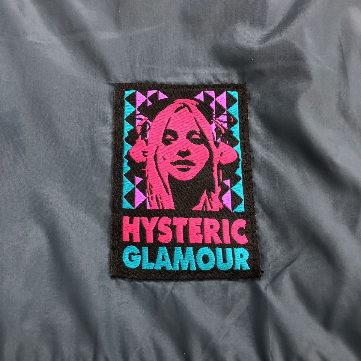 Hysteric Glamour 2000s Hysteric Glamour Two Tone Nylon Jacket Avant Garde Lgb Size US M / EU 48-50 / 2 - 4 Thumbnail