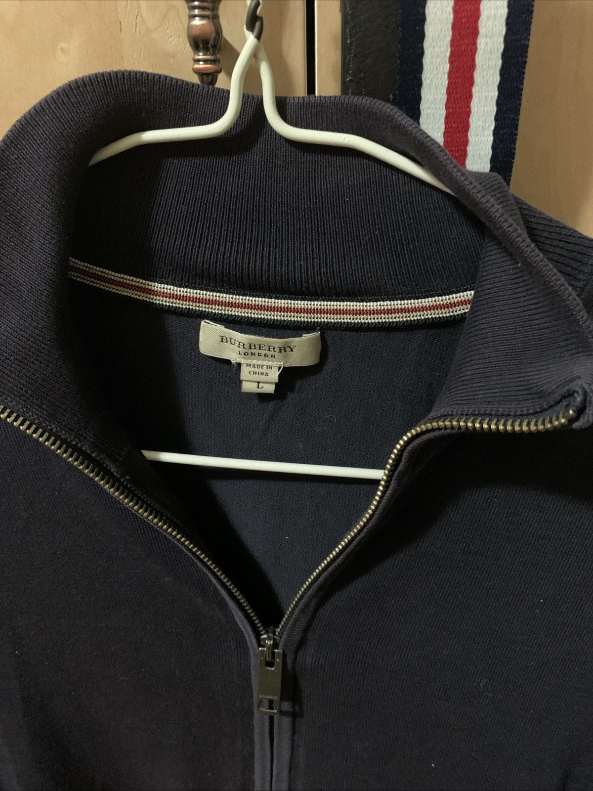 Burberry Burberry lightweight sweater jacket Size US L / EU 52-54 / 3 - 3 Thumbnail
