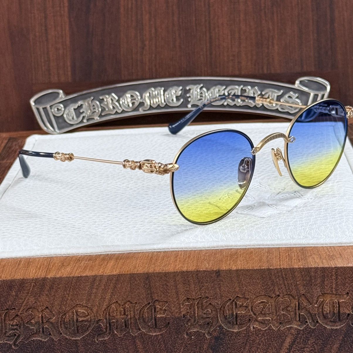 Chrome Hearts Chrome Hearts BUBBA - A 1/1 Sunglasses Size ONE SIZE - 4 Thumbnail