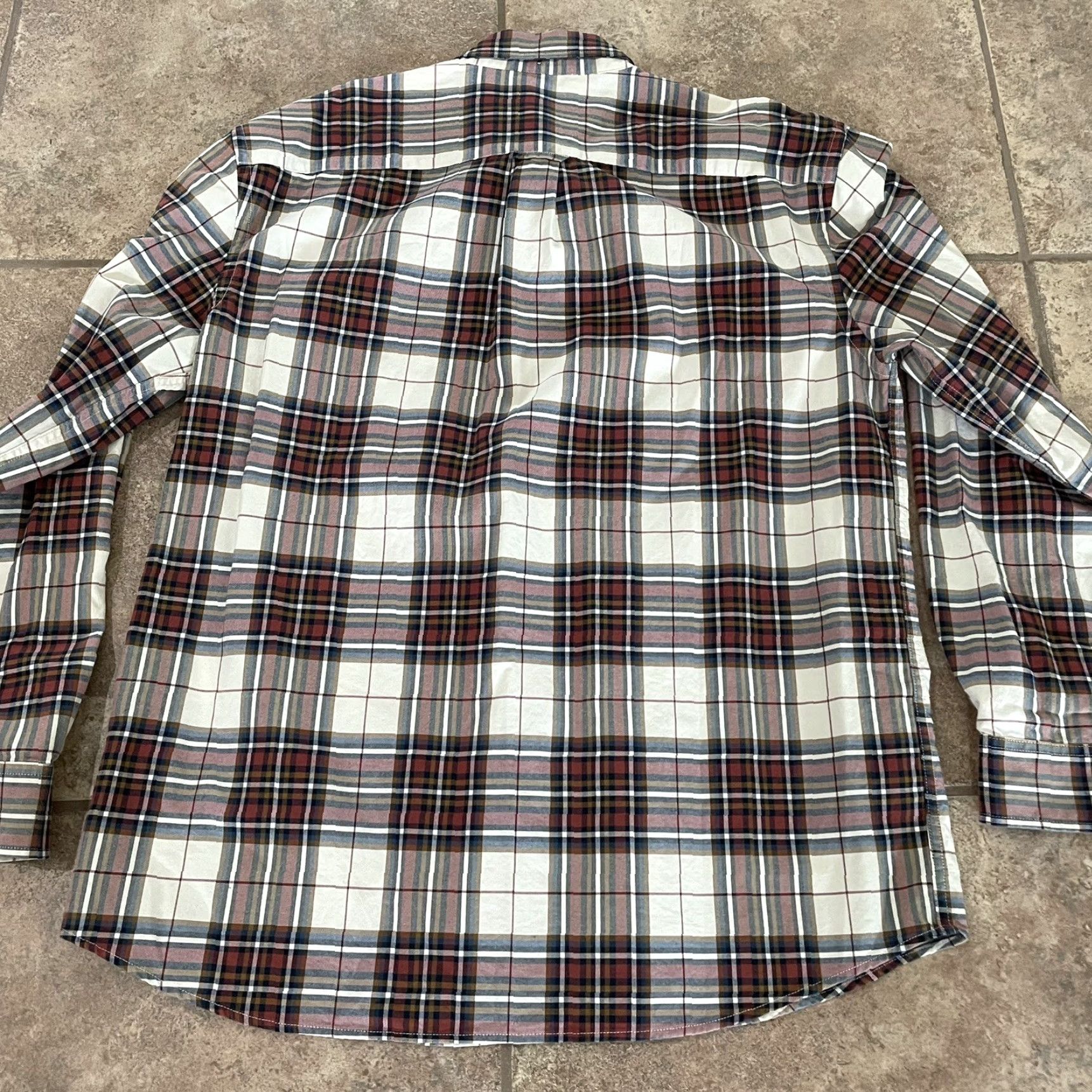 Orvis Orvis Long Sleeve Button-Down Shirt XL Mens Red Plaid Classic Collection Shirt Size US XL / EU 56 / 4 - 5 Thumbnail