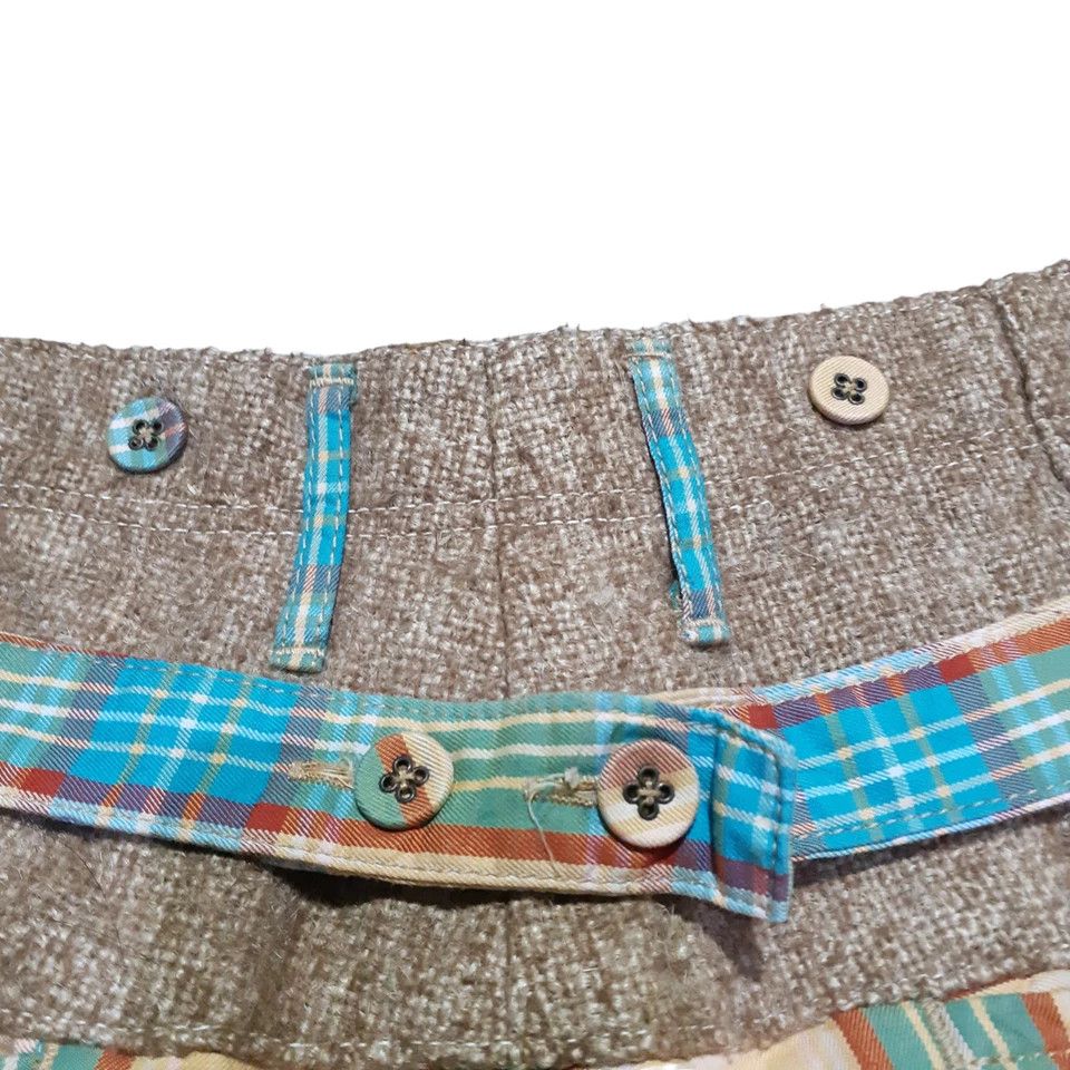 Kapital KAPITAL Plaid Pants Size 2 M 32” Cotton Linen Size US 32 / EU 48 - 9 Thumbnail