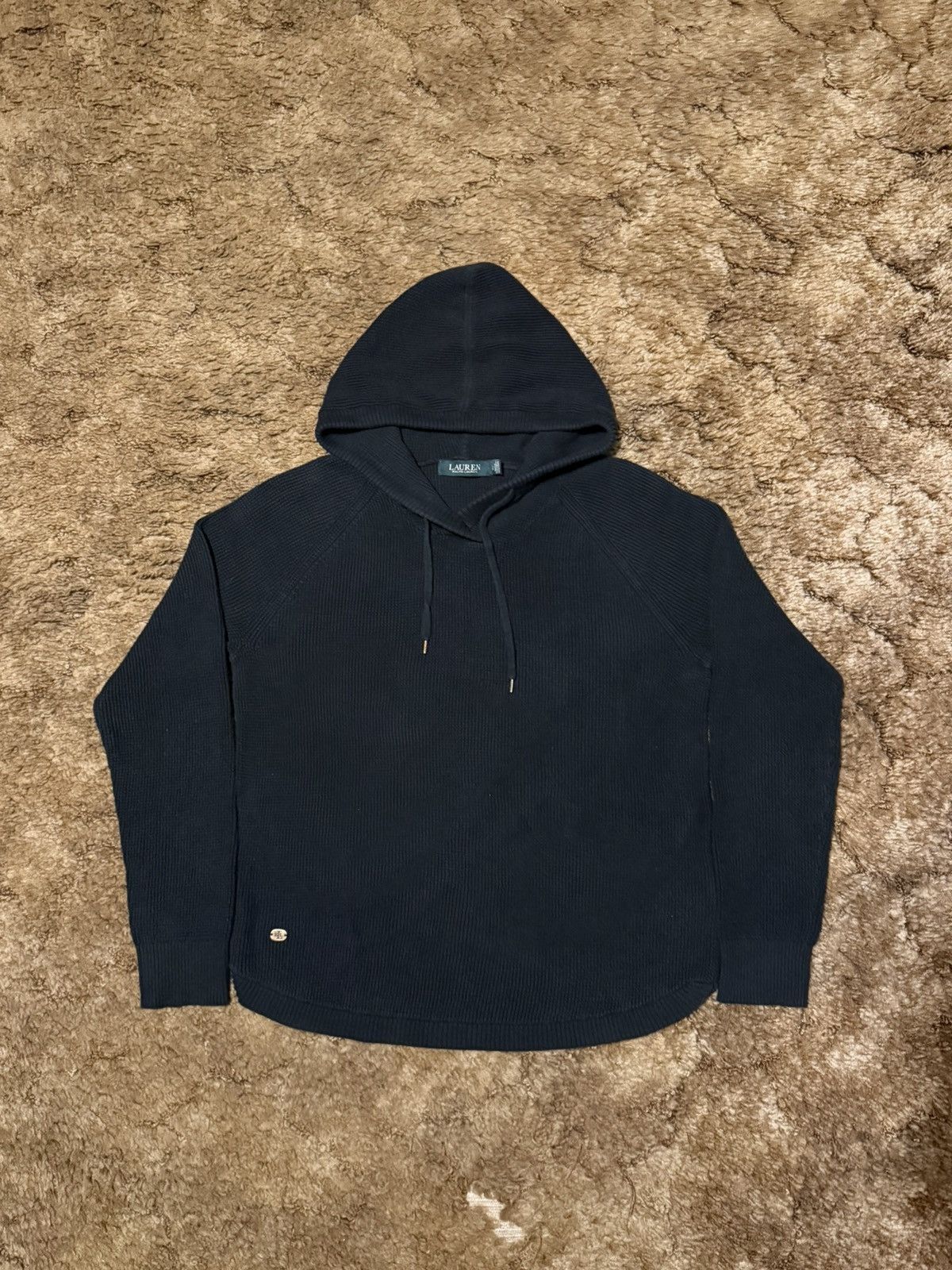Lauren Ralph Lauren Vintage Lauren Ralph Lauren Womens Hoodie Black Large Size L / US 10 / IT 46 - 1 Thumbnail