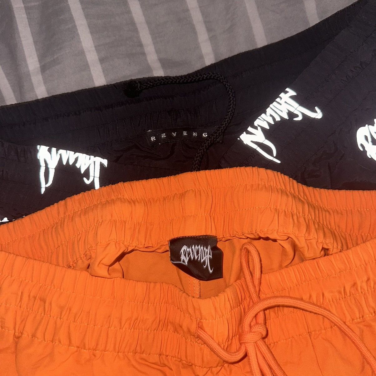 Revenge REVENGE ORANGE TRACK PANTS & REVENGE 3m TRACK PANTS Size US 30 / EU 46 - 2 Thumbnail