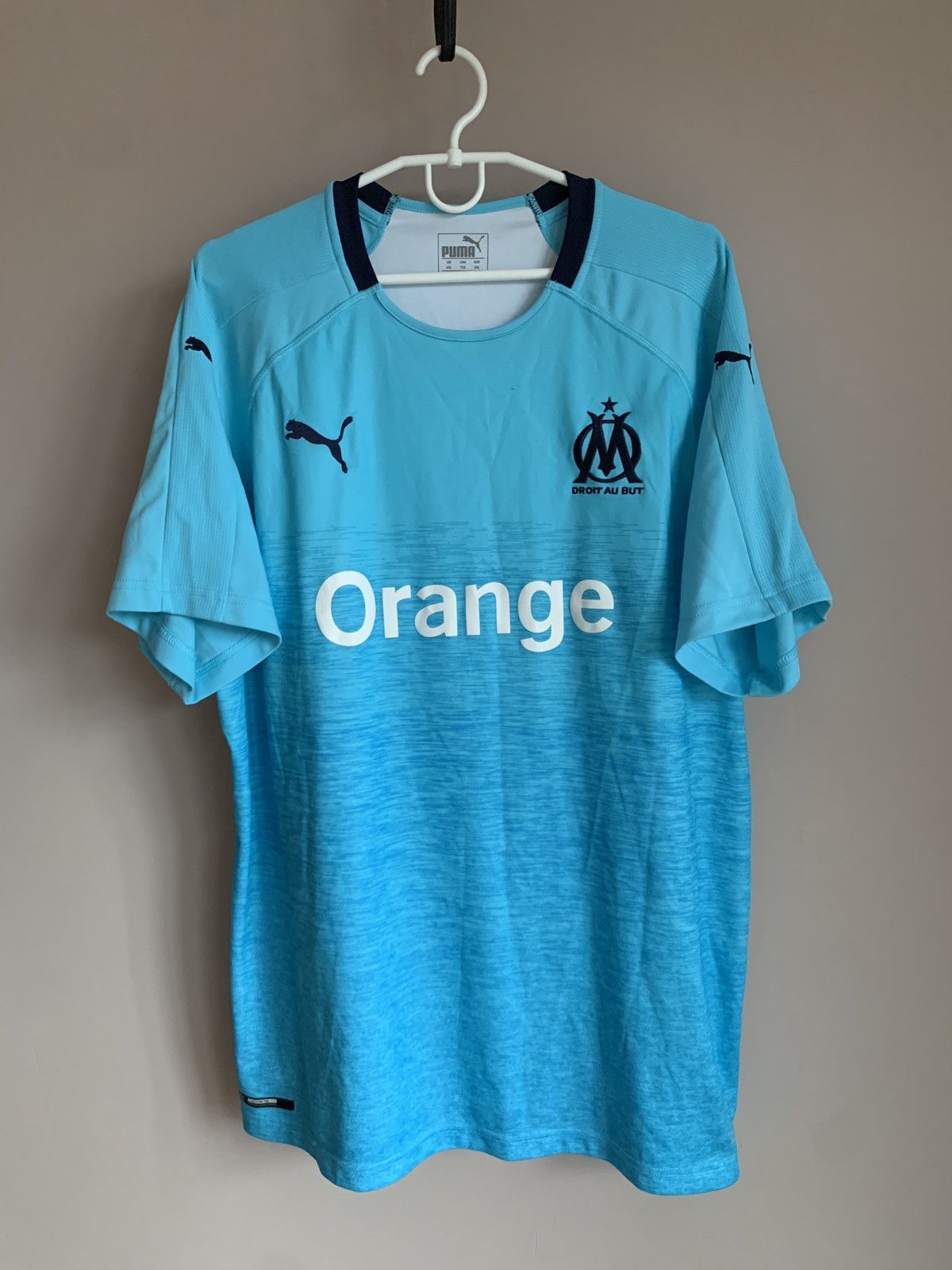 Puma Olympique Marseille Third Football Shirt Puma Soccer Jersey Size US XXL / EU 58 / 5 - 1 Thumbnail