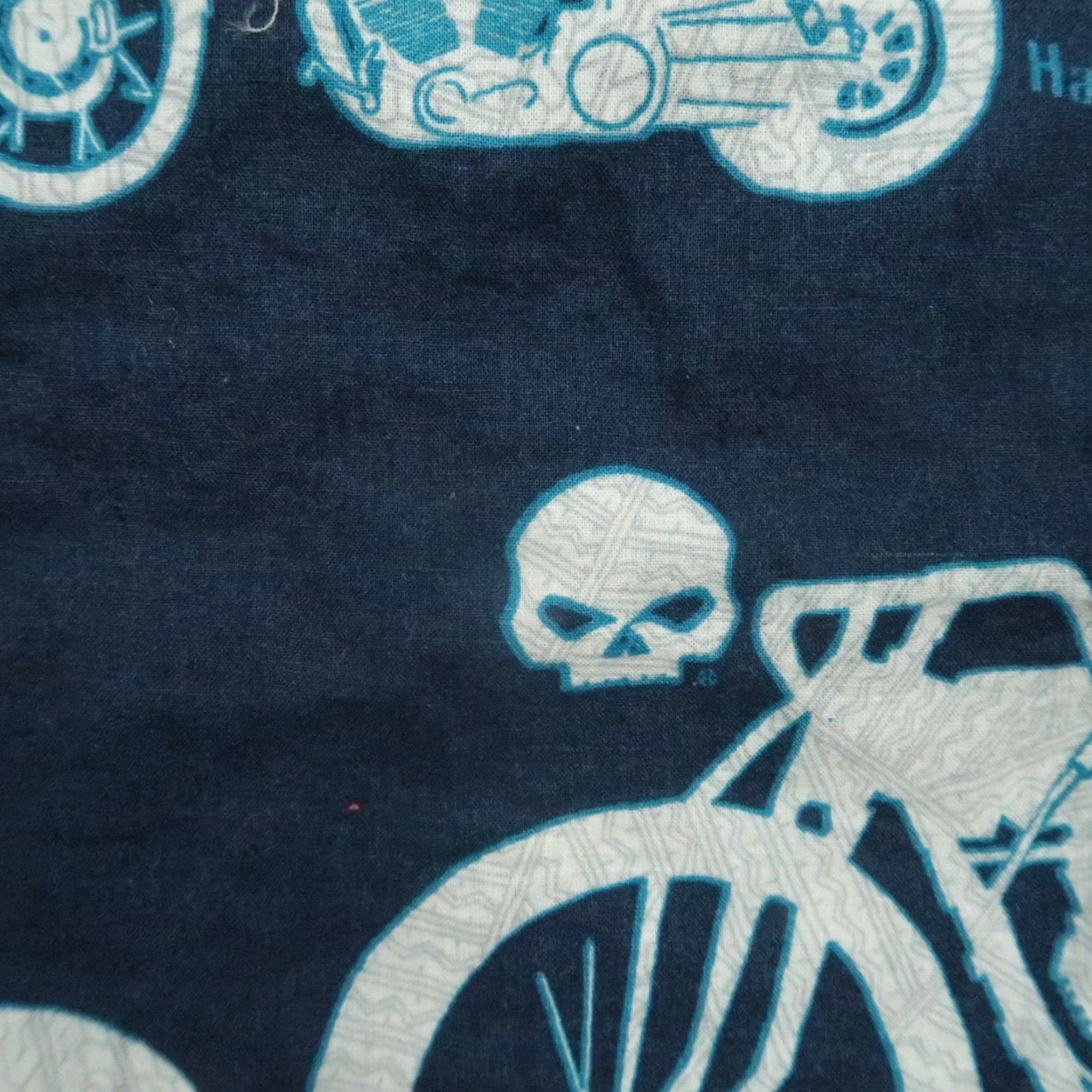 Harley Davidson VINTAGE Harley Davidson Shirt Men XXL Blue Linen Blend Short Sleeve Willie G Size US XXL / EU 58 / 5 - 4 Thumbnail