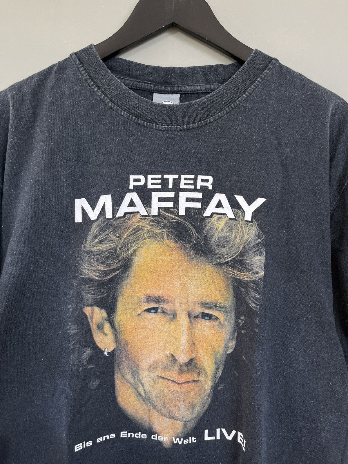 Vintage 2000 Peter Maffay Tour Vintage T-shirt Perfect Fade Size US XL / EU 56 / 4 - 2 Thumbnail