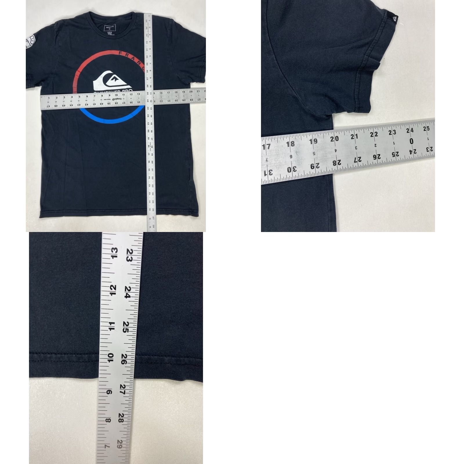 Quiksilver VINTAGE Quiksilver T-Shirt Men Medium Black Beach Graphic Print Capbreton Hossegor Seignosse WBL 2016 France Theme Beach Size US M / EU 48-50 / 2 - 8 Thumbnail