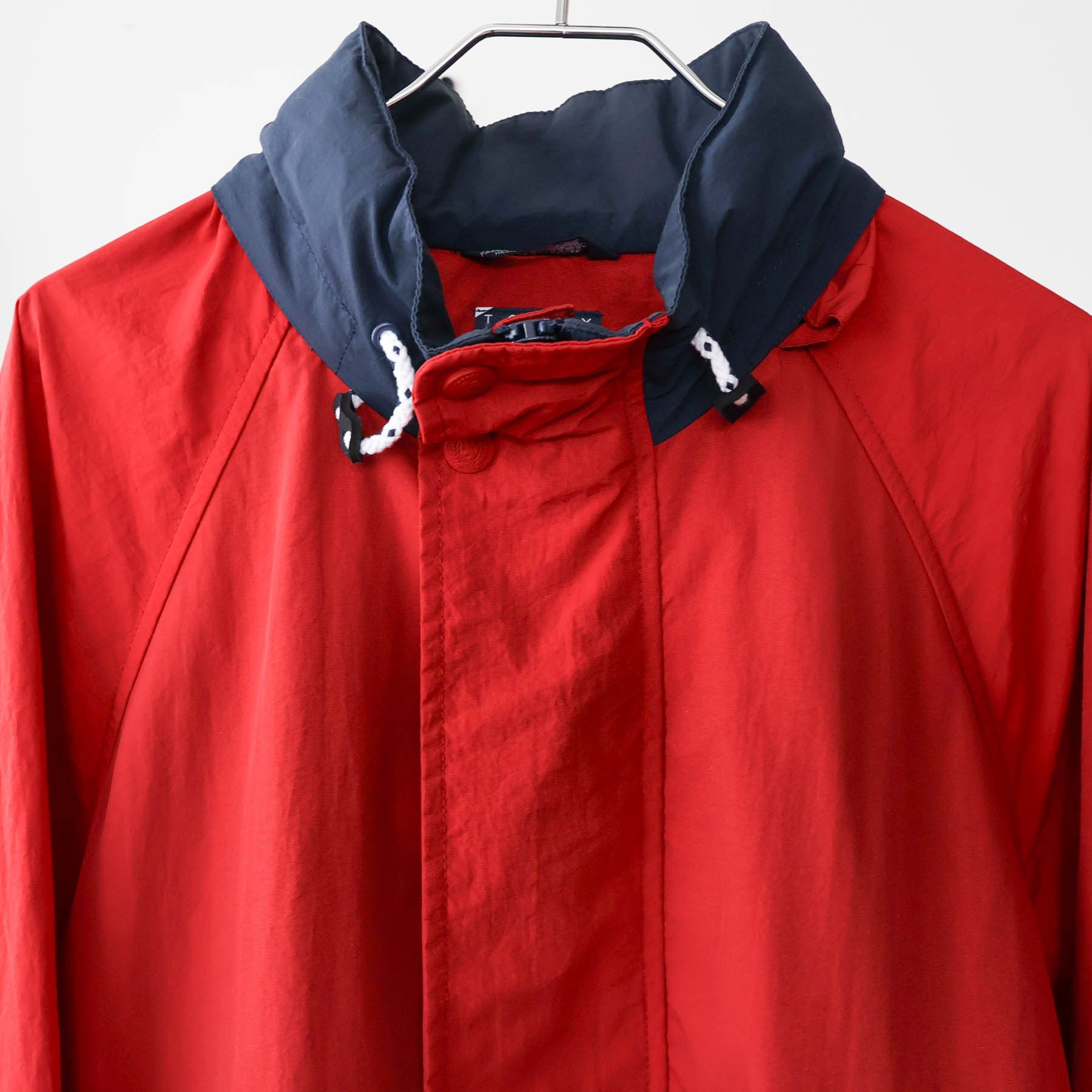 Vintage VTG 90's Tommy Hilfiger Spellout Flag Logo Sailing Jacket Size US L / EU 52-54 / 3 - 5 Thumbnail