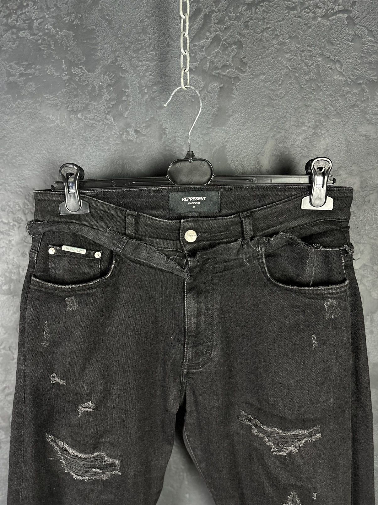 Represent Clo. Represent London Skinny Jeans Denim Pants Size US 33 - 7 Thumbnail