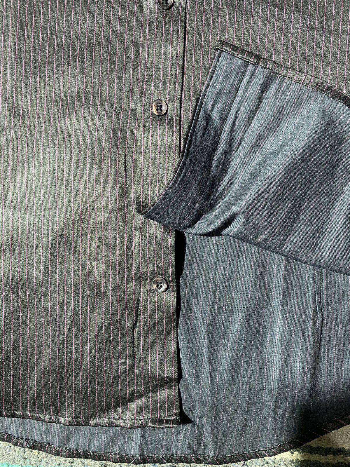 Balenciaga 2000s Balenciaga - Button Up Striped Shirt Size US M / EU 48-50 / 2 - 7 Thumbnail