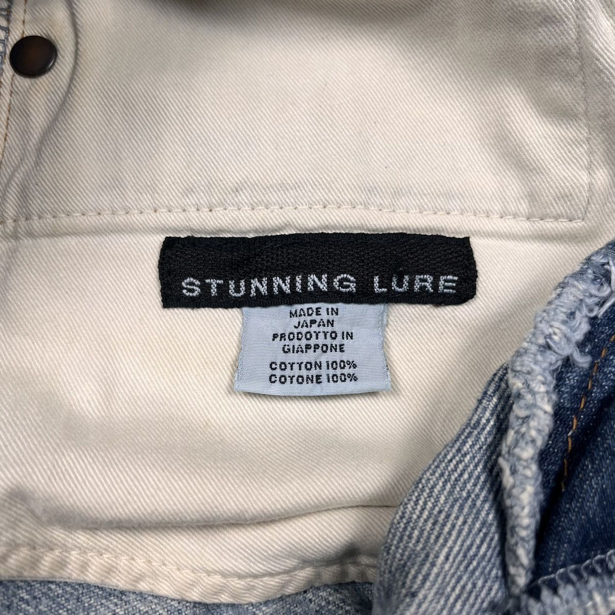 Japanese Brand Vtg Selvedge Denim Pants Buckel Back Stunning Lure Size US 29 - 15 Thumbnail