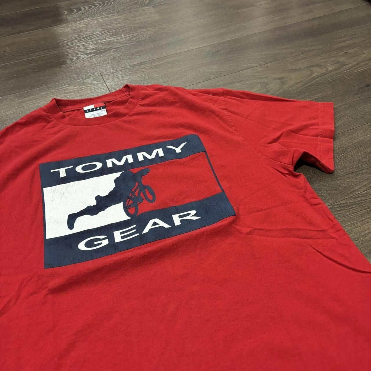 Tommy Hilfiger vintage Tommy Hilfiger Tommy gear t shirt 00s Size US M / EU 48-50 / 2 - 1 Thumbnail