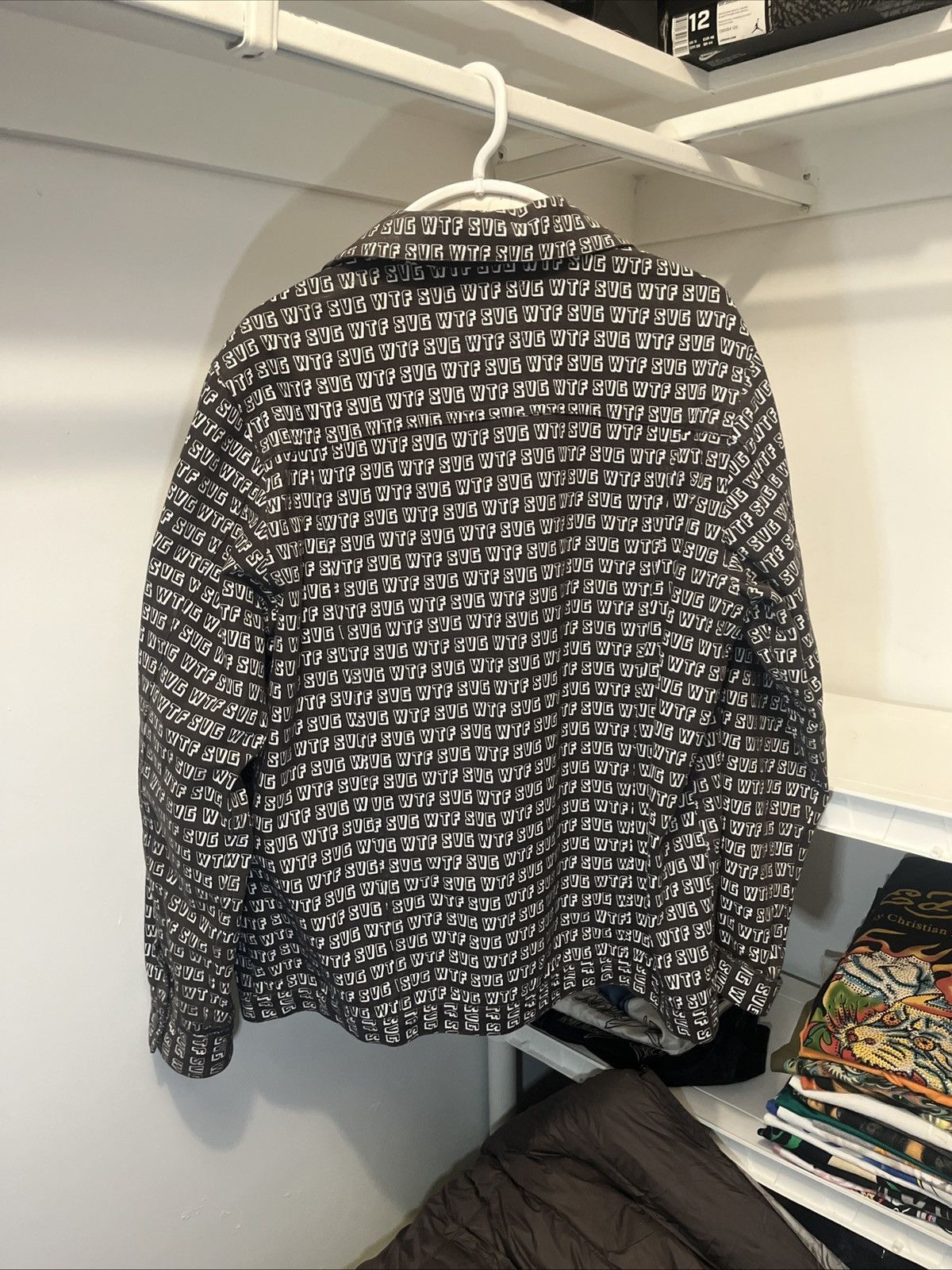 Neighborhood Neighborhood SVG Archives WTF All Over Jacket Size US XL / EU 56 / 4 - 4 Thumbnail