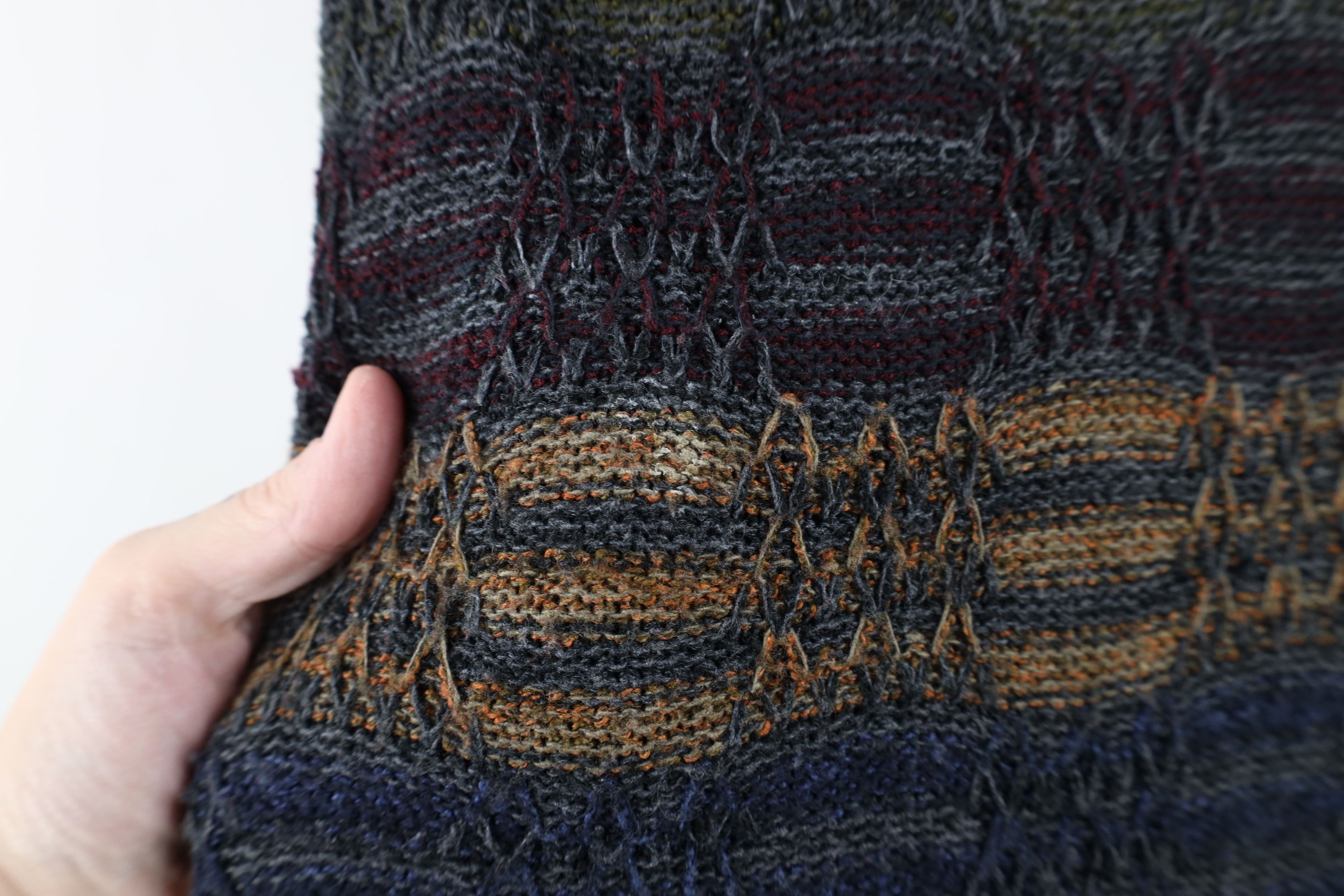 Vintage Vintage 90s Streetwear Cable Knit Crewneck Sweater USA Size US XL / EU 56 / 4 - 4 Thumbnail
