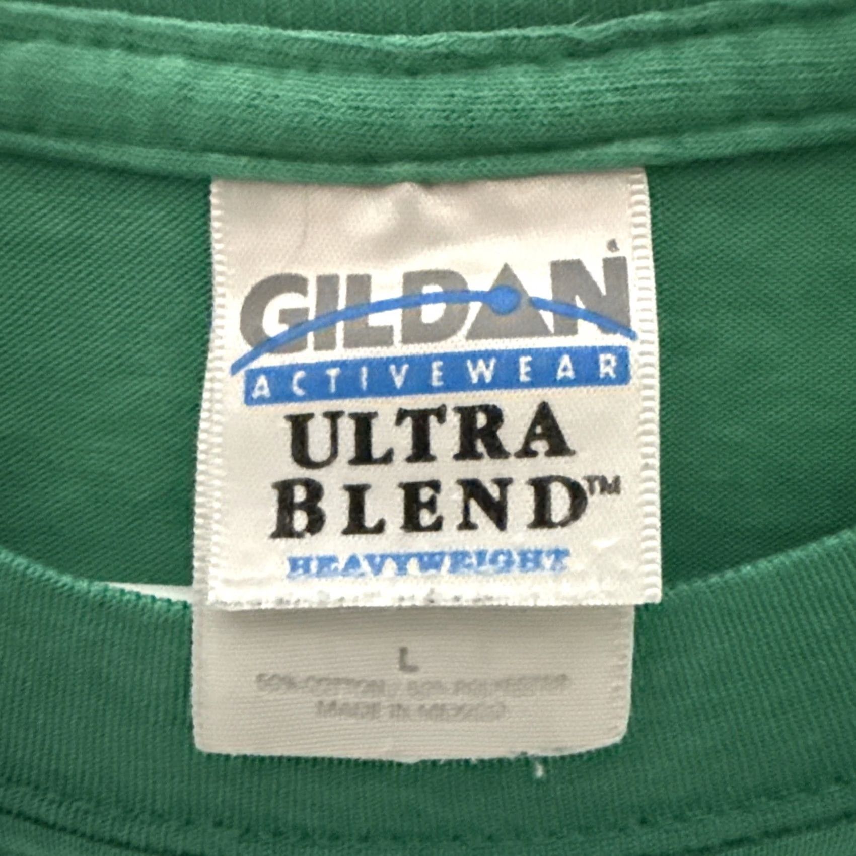 Gildan VINTAGE Budweiser 1876 Green T-shirt Men’s Size L Gildan Ultra Blend 90s Beer Crew Neck Short Sleeve Cotton Blend Size US L / EU 52-54 / 3 - 4 Thumbnail