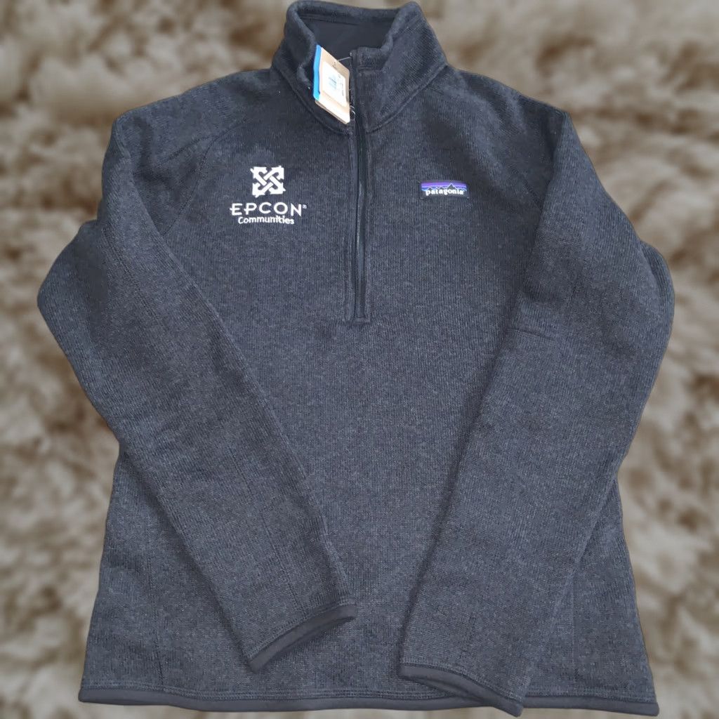 Patagonia Better Sweater Quarter-Zip Fleece Pullover Jacket Women S Black - Patagonia Better Sweater - Basic Jacket