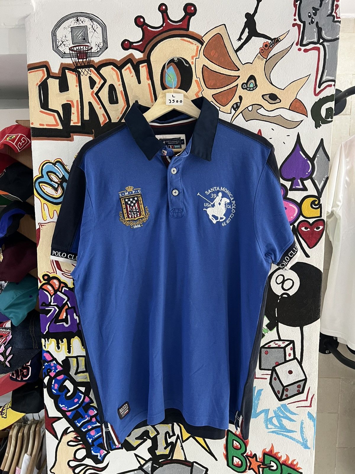 Vintage Vintage Santa Monica Polo Size US L / EU 52-54 / 3 - 1 Thumbnail
