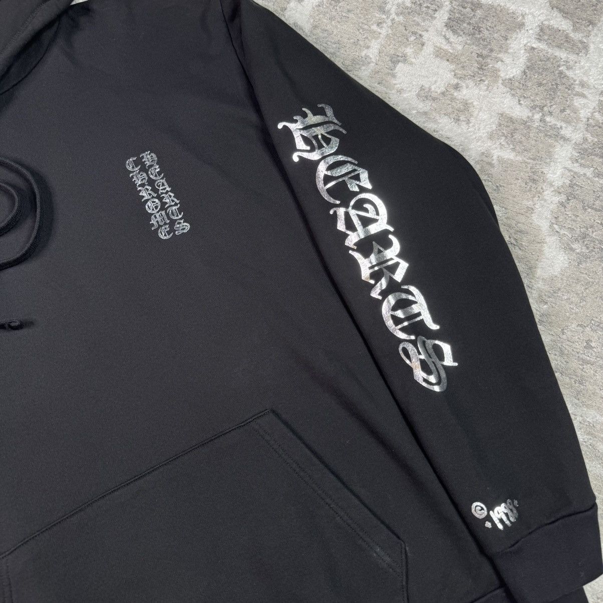 Chrome Hearts 1988 foil letters sleeve pullover hoodie Size US XXL / EU 58 / 5 - 3 Thumbnail