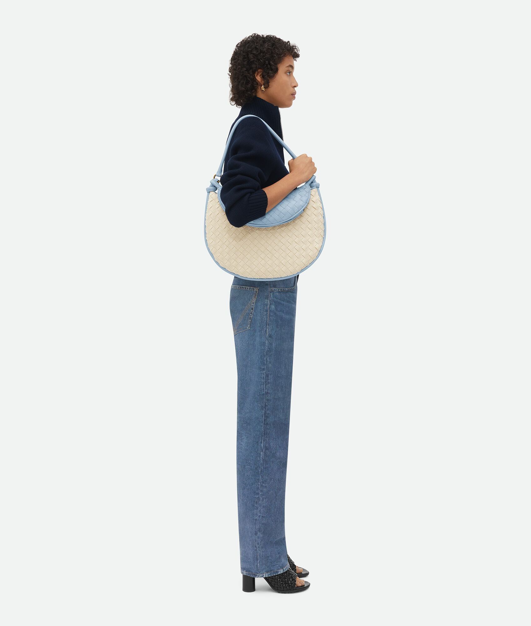 Bottega Veneta o1lf3ng10525 Size: OS / Large Gemelli Bag in Natural/Ice Size ONE SIZE - 2 Thumbnail