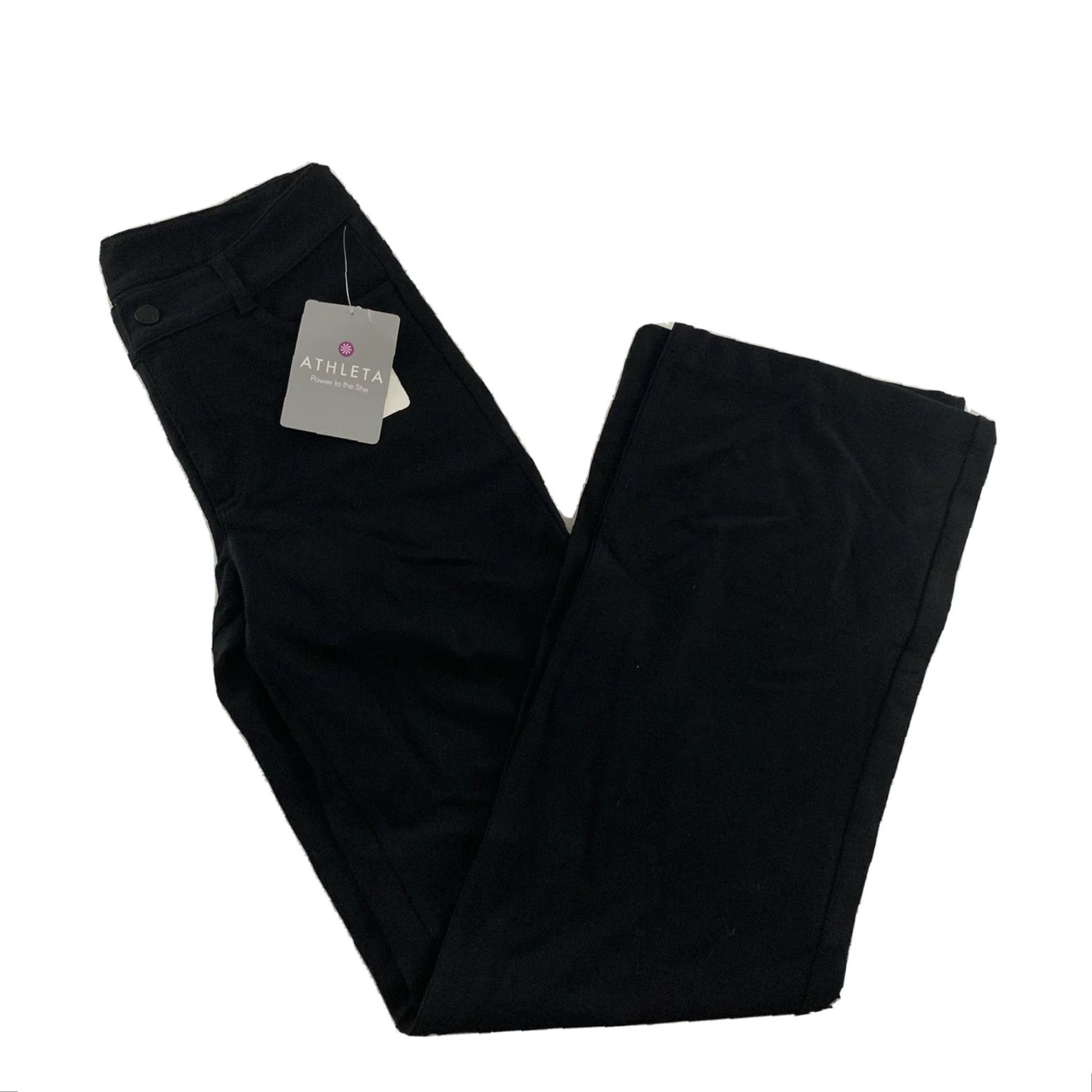 Athleta **Athleta Bootcut Black Viscose Women's Pants 0** User: **Vintage Athleta Bootcut Black Viscose Women's Pants 0** Size 25" / US 0 / IT 36 - 2 Thumbnail