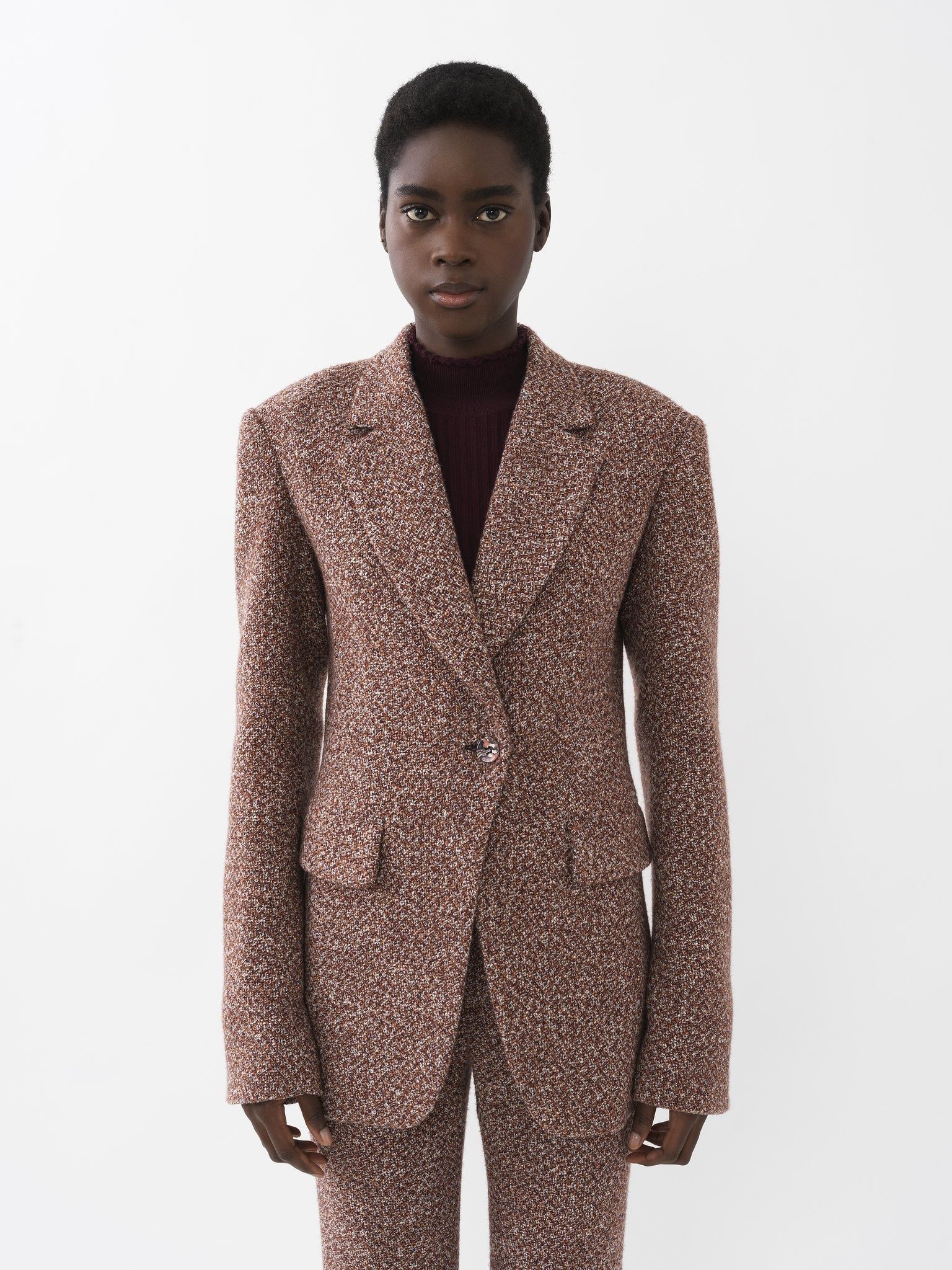 Chloe o1y0825 Blazer in Multicolor Size S / US 4 / IT 40 - 3 Thumbnail