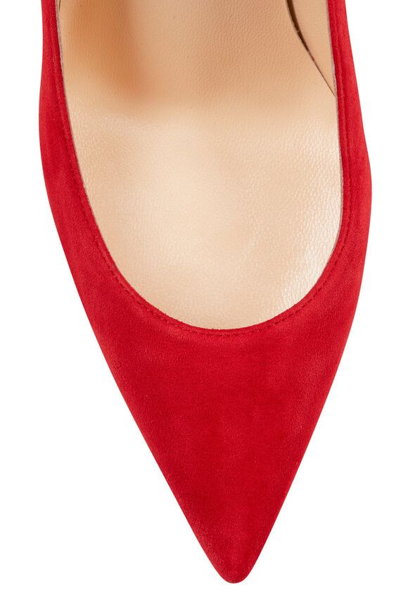 Christian Louboutin o1s1wg110924 Kate 85 Veau Pumps in Red Size US 8 / IT 38 - 4 Thumbnail