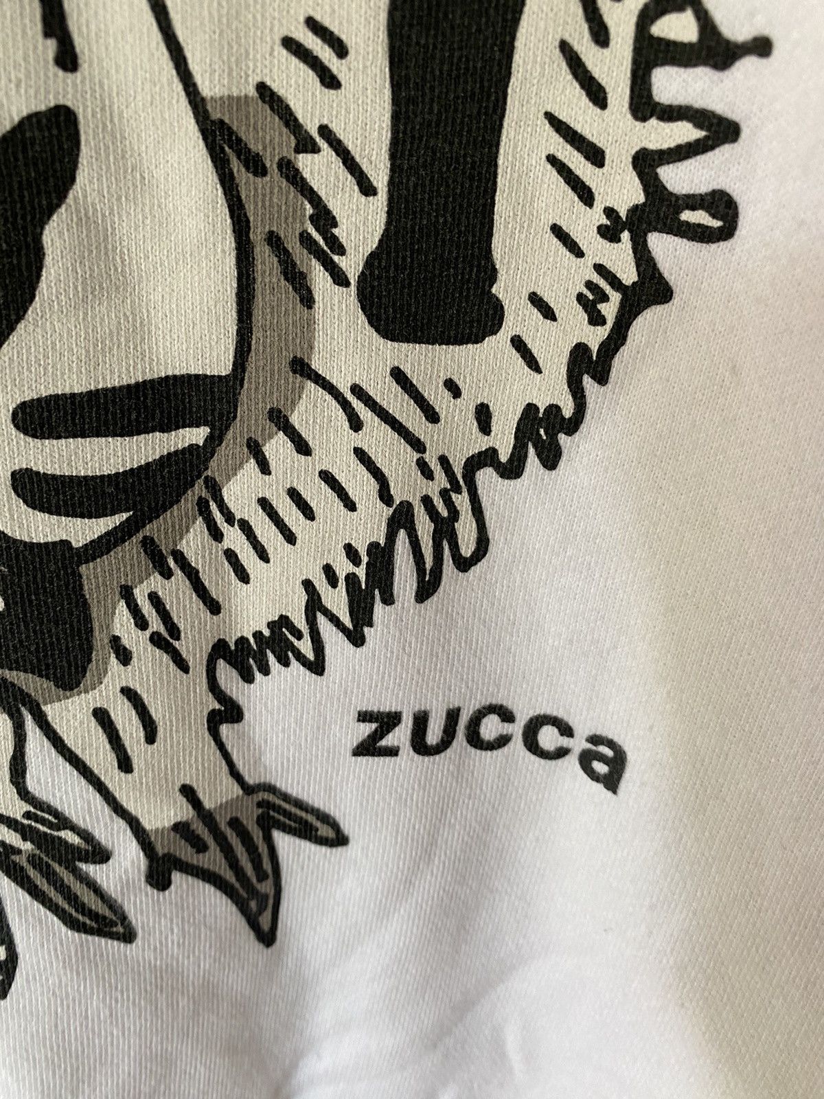 CABANE de ZUCCa 2000s Oversize Tiger sweatshirt Size US L / EU 52-54 / 3 - 6 Thumbnail