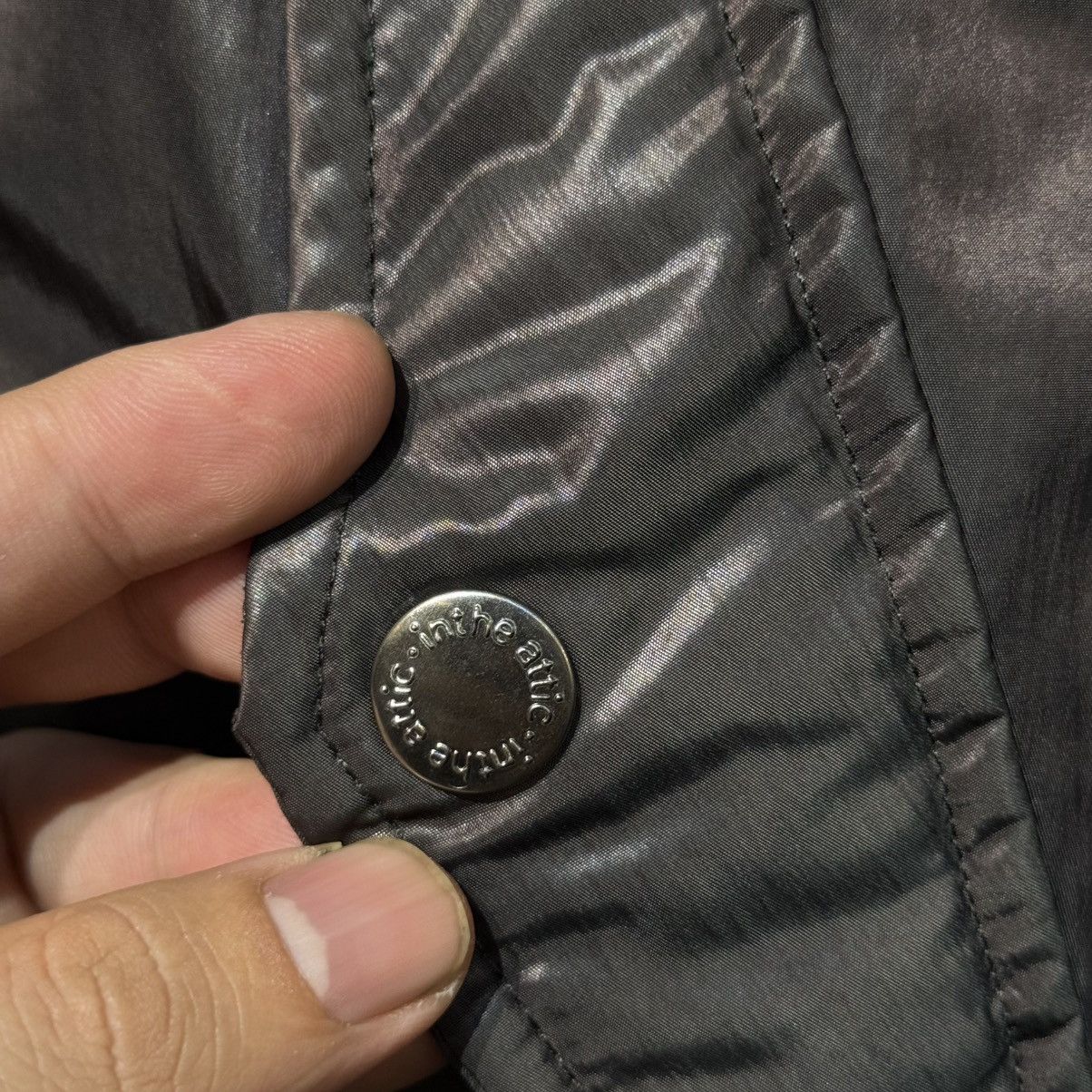 In The Attic In The Attic Homme Metallic Cyber Puffer Vest Size US L / EU 52-54 / 3 - 5 Thumbnail