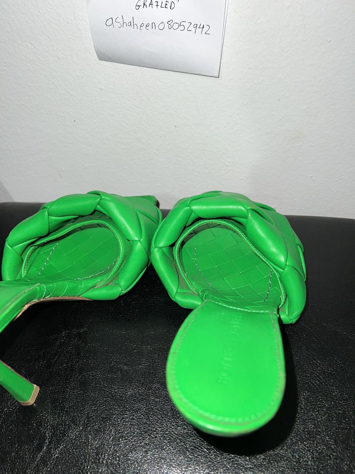 Bottega Veneta Bottega Veneta Plush Leather Heels *RARE COLOR* Size US 7.5 / IT 37.5 - 8 Thumbnail