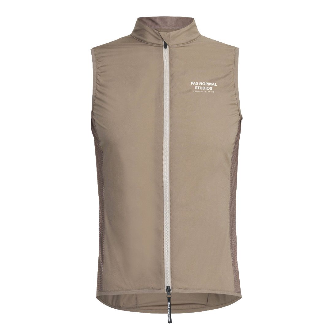 Pas Normal Studios [S] Mechanism Stow Away Gilet in Beige Size US S / EU 44-46 / 1 - 9 Thumbnail