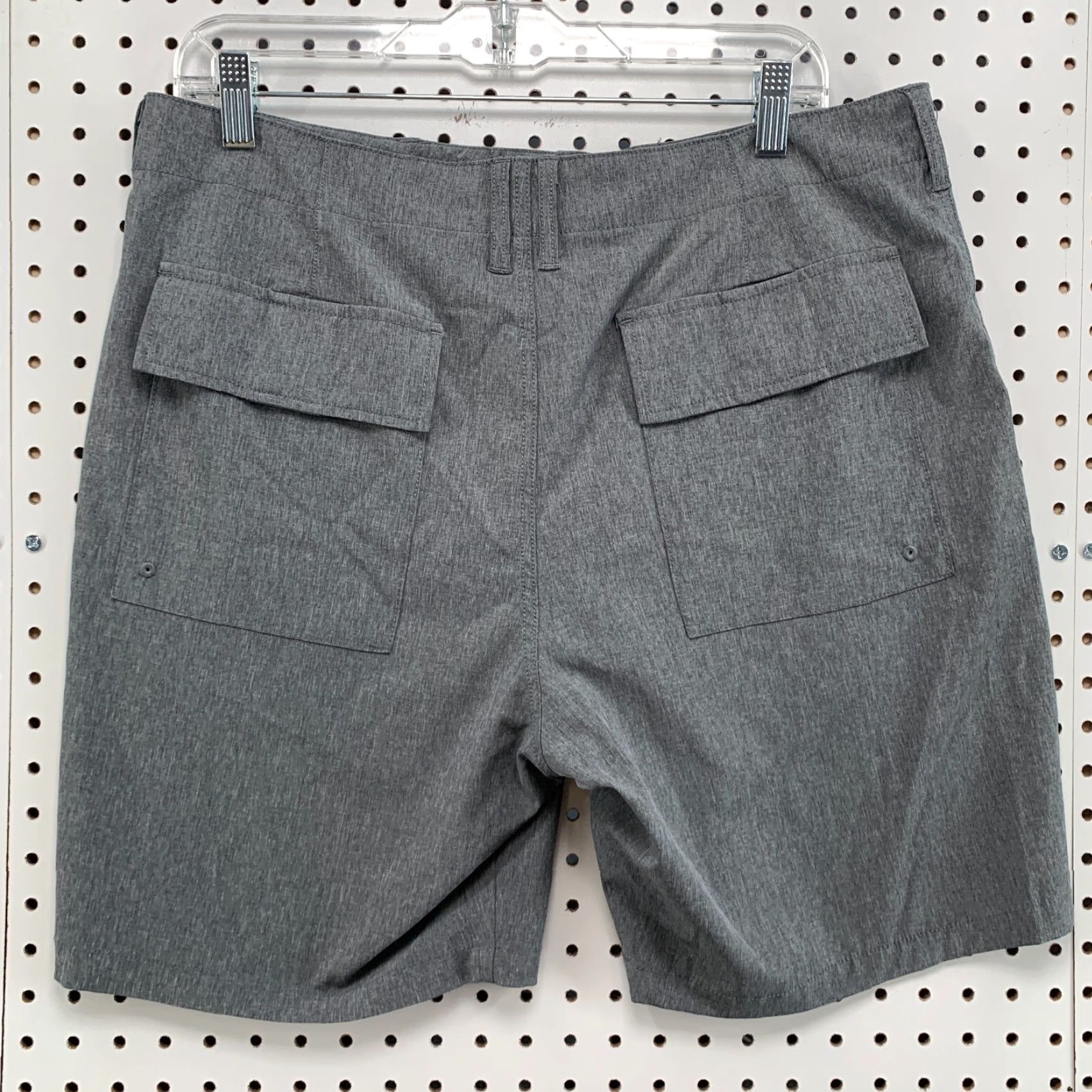 Lucky Brand VINTAGE Lucky Brand Shorts Chino Adult Large Gray 33x7 Classic Casual Mens Size US 33 - 7 Thumbnail