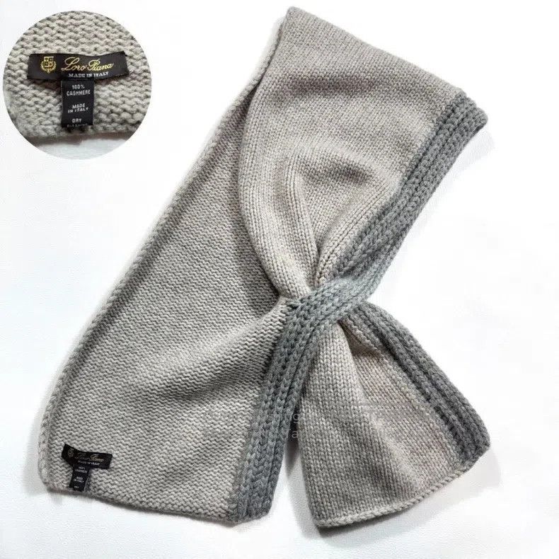 Loro Piana Loro Piana Pure Cashmere Neck Warmer Size ONE SIZE - 2 Thumbnail