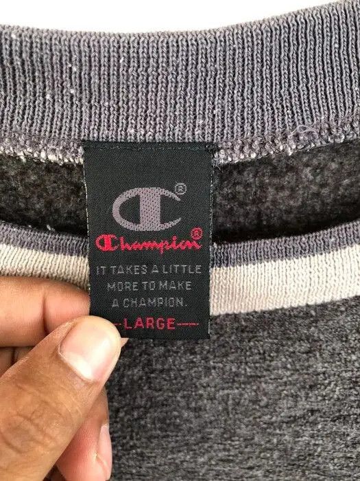 Champion × Vintage Vintage Champion Small Logo Sweatshirt Size US L / EU 52-54 / 3 - 3 Thumbnail