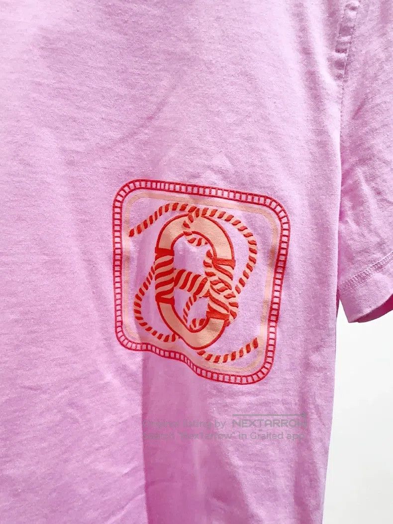 Hermes Hermes Pink pig nose short-sleeved shirt Size XS / US 0-2 / IT 36-38 - 2 Thumbnail