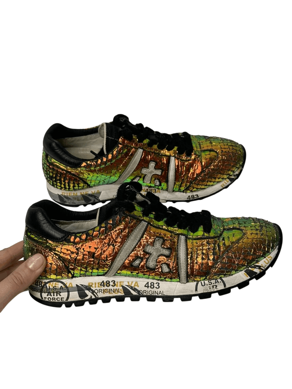 A.S.98 Premiata Womens Shoes Snakes golden Goose Style Size US 6 / IT 36 - 5 Thumbnail