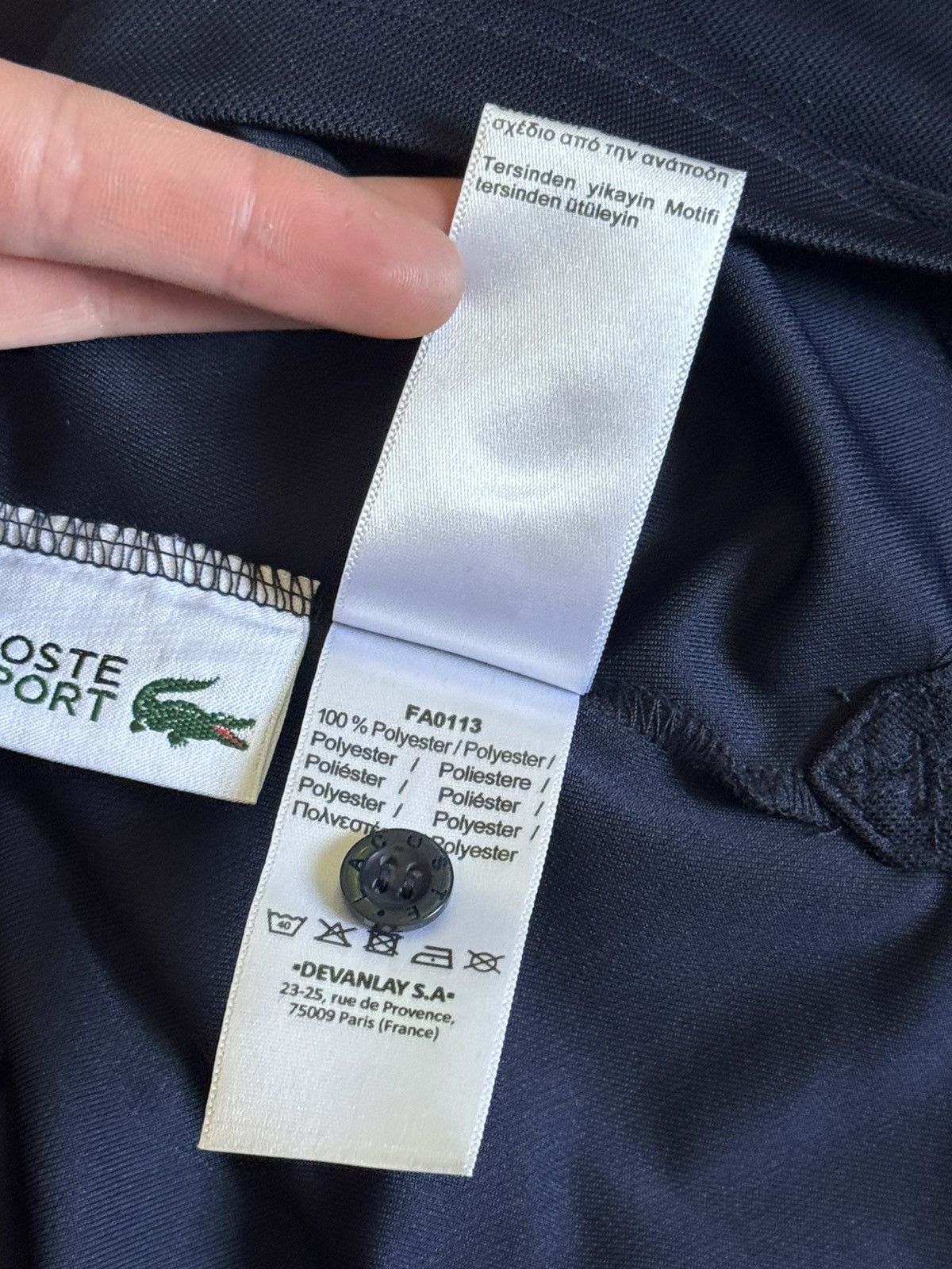 Lacoste Lacoste Sport S/size Ultra Dry polo 👕 Tee T-shirts Size US S / EU 44-46 / 1 - 8 Thumbnail