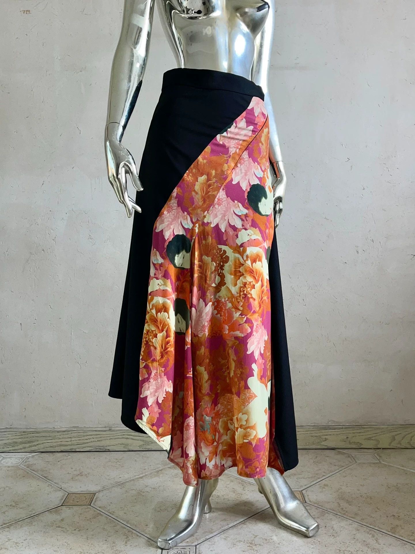 Y's Y’s Ukiyo-e Two-Material Reversible Skirt Women's Size 1 New Size 26" / US 2 / IT 38 - 1 Thumbnail
