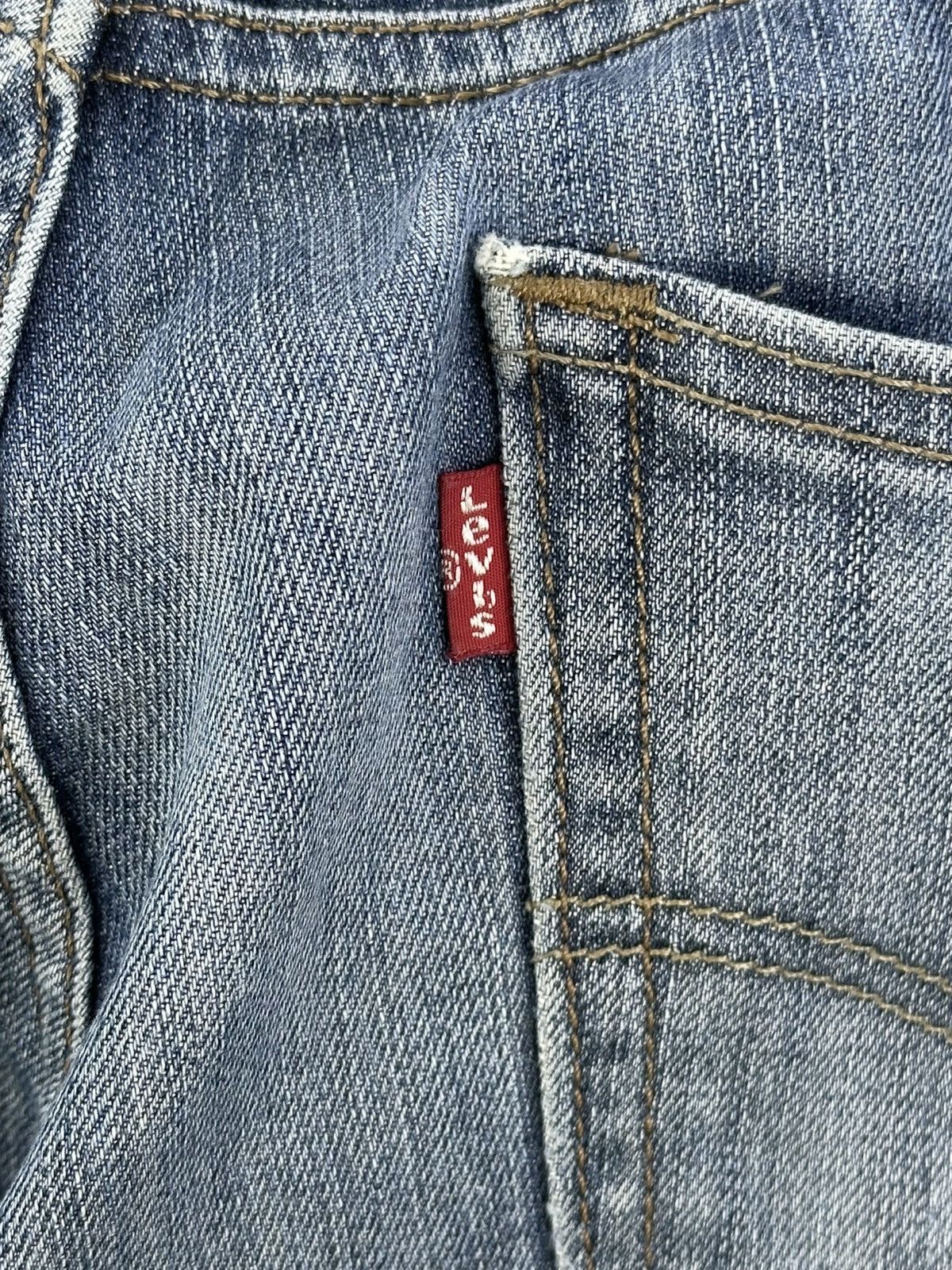 Levi's Levi’s 511 Distressed Faded Regular Fit Jeans Size US 30 / EU 46 - 13 Thumbnail