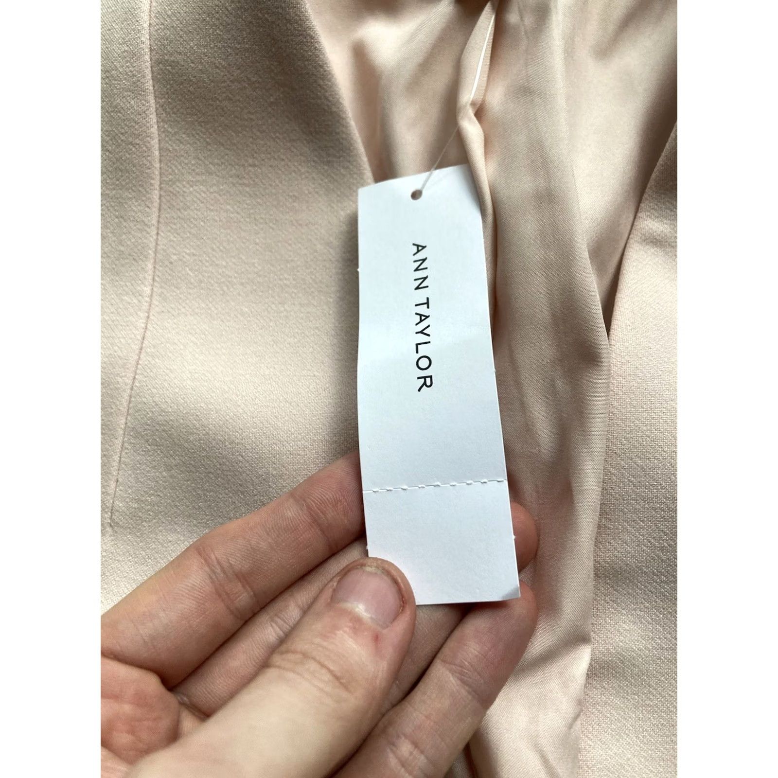 Ann Taylor Ann Taylor Jacket Womens Size 4 Pink Lined Regular Office Career Spring Fall Summer Winter Size S / US 4 / IT 40 - 7 Thumbnail