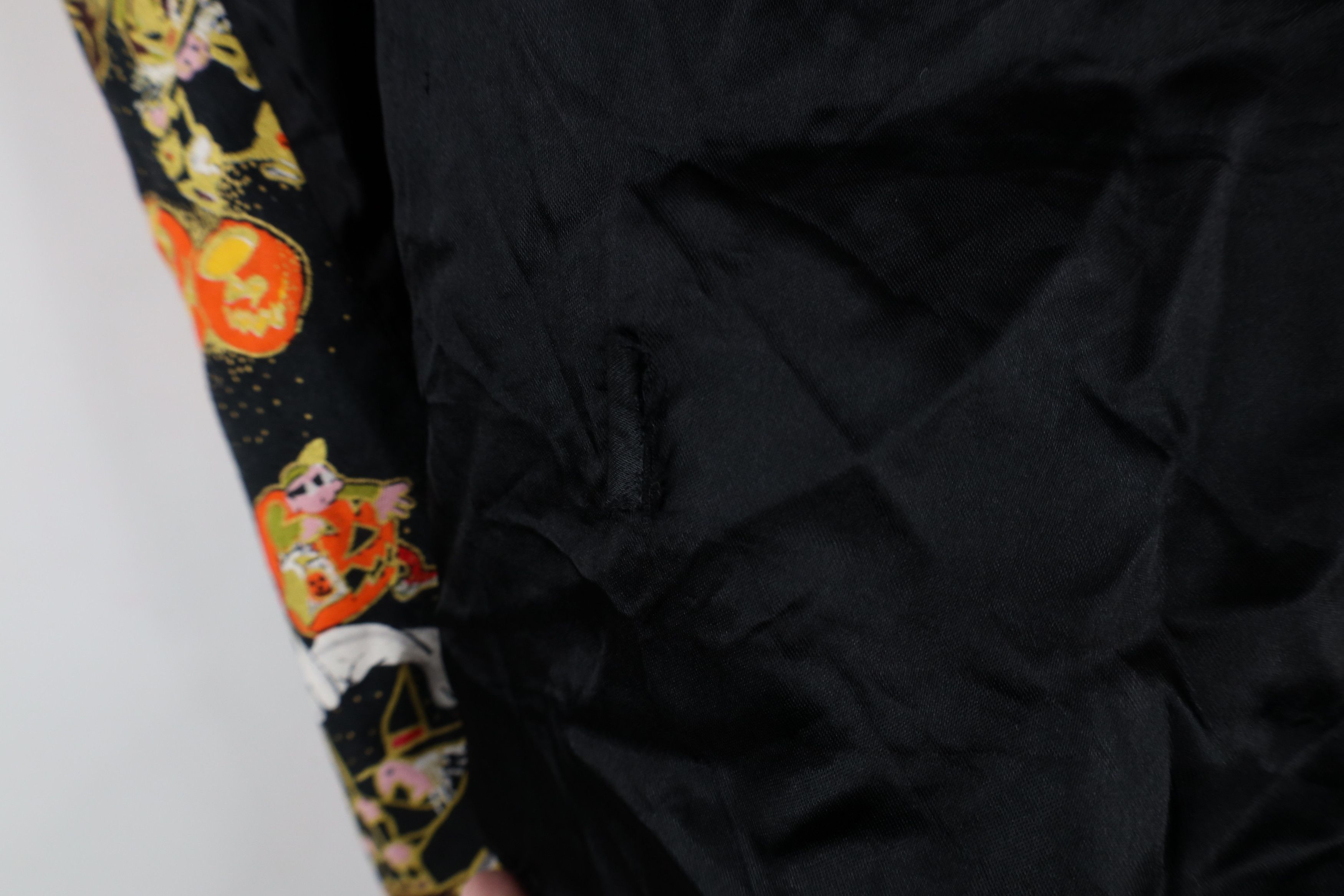 Vintage Vintage 90s Streetwear Halloween Ghost Pumpkin Vest Jacket Size L / US 10 / IT 46 - 11 Thumbnail