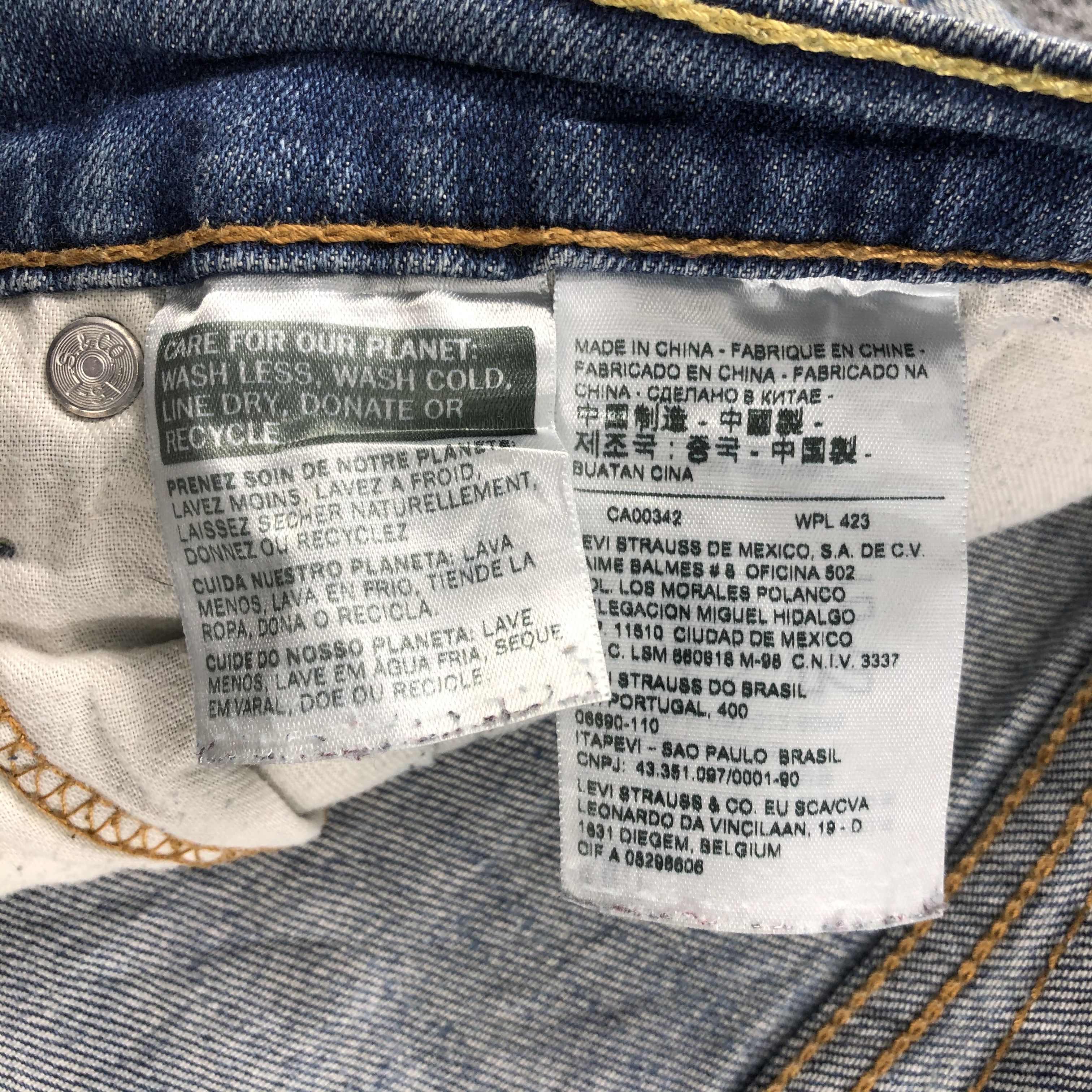 Levi's Vintage Light Wash Levis 541 Jeans-JM1159 Size US 37 - 10 Thumbnail
