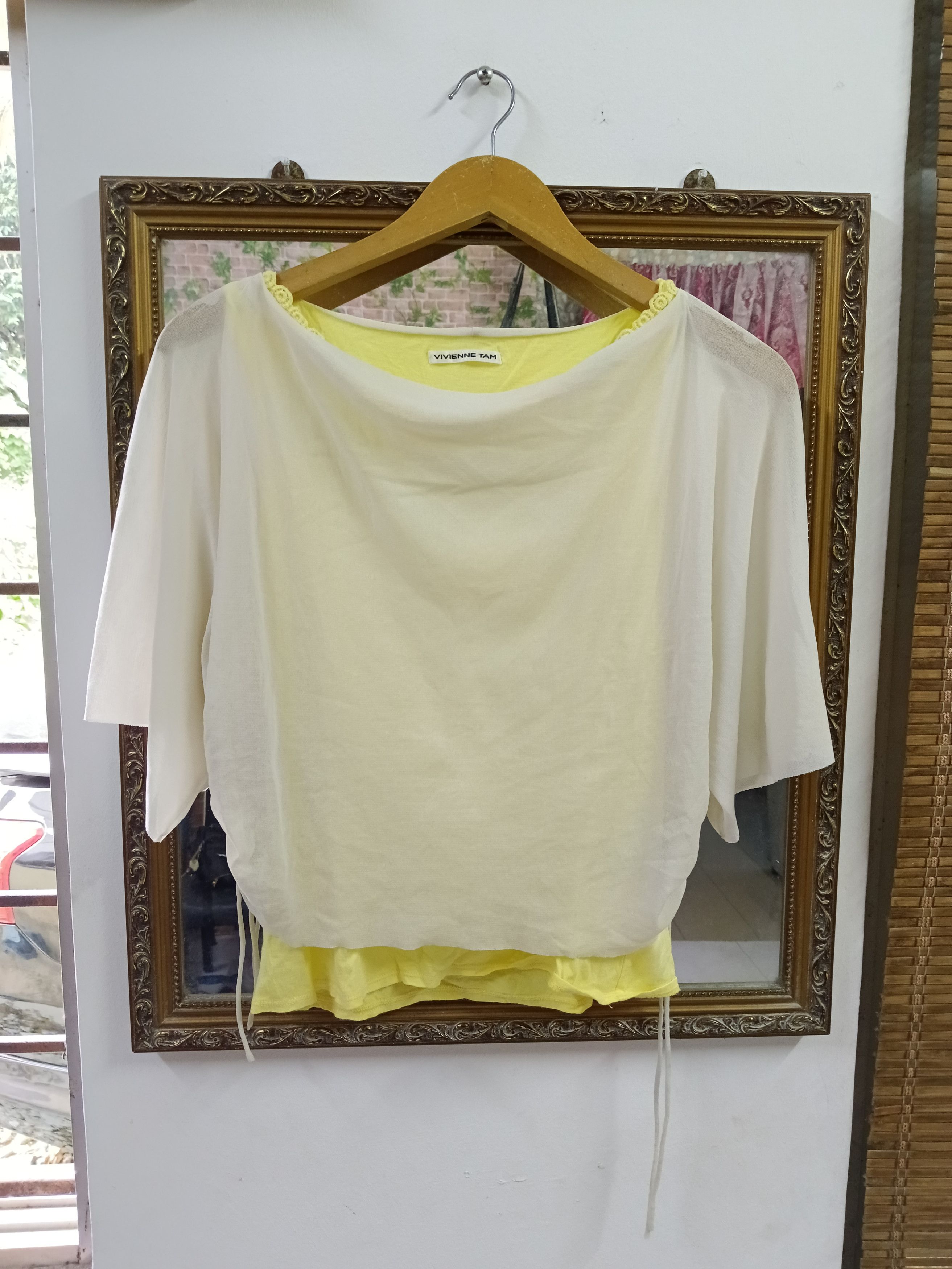 Vivienne Tam VIVIENNE TAM LAYERED TOP Size S / US 4 / IT 40 - 1 Thumbnail