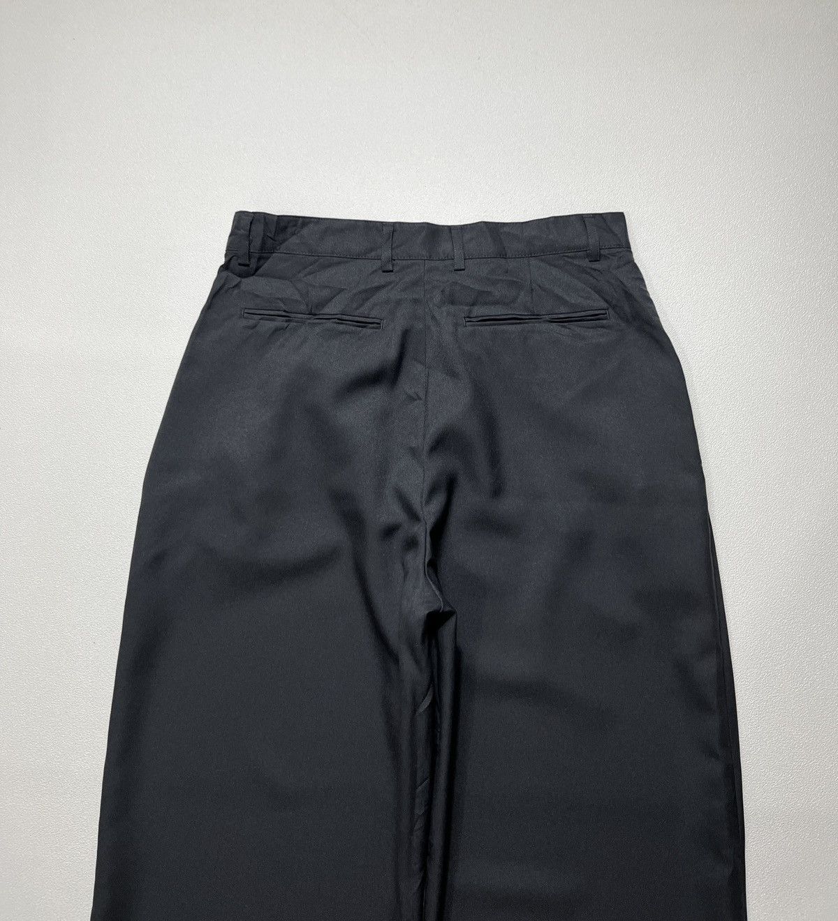 Beams Plus COCL Two Tuck Wide Slacks Pants TR Charcoal Size US 31 - 5 Thumbnail