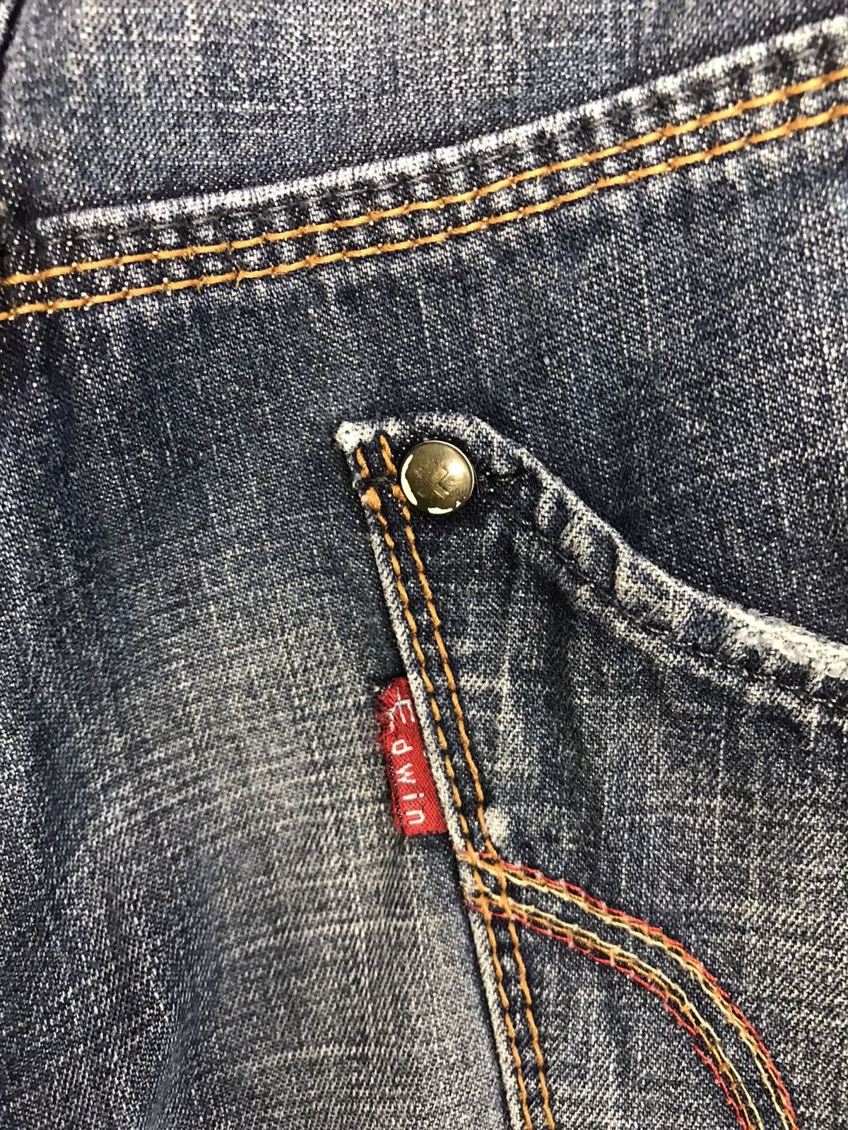 Edwin × Japanese Brand × Vintage Vintage Edwin Function Distressed Zipper Denim Short Size US 35 - 12 Thumbnail