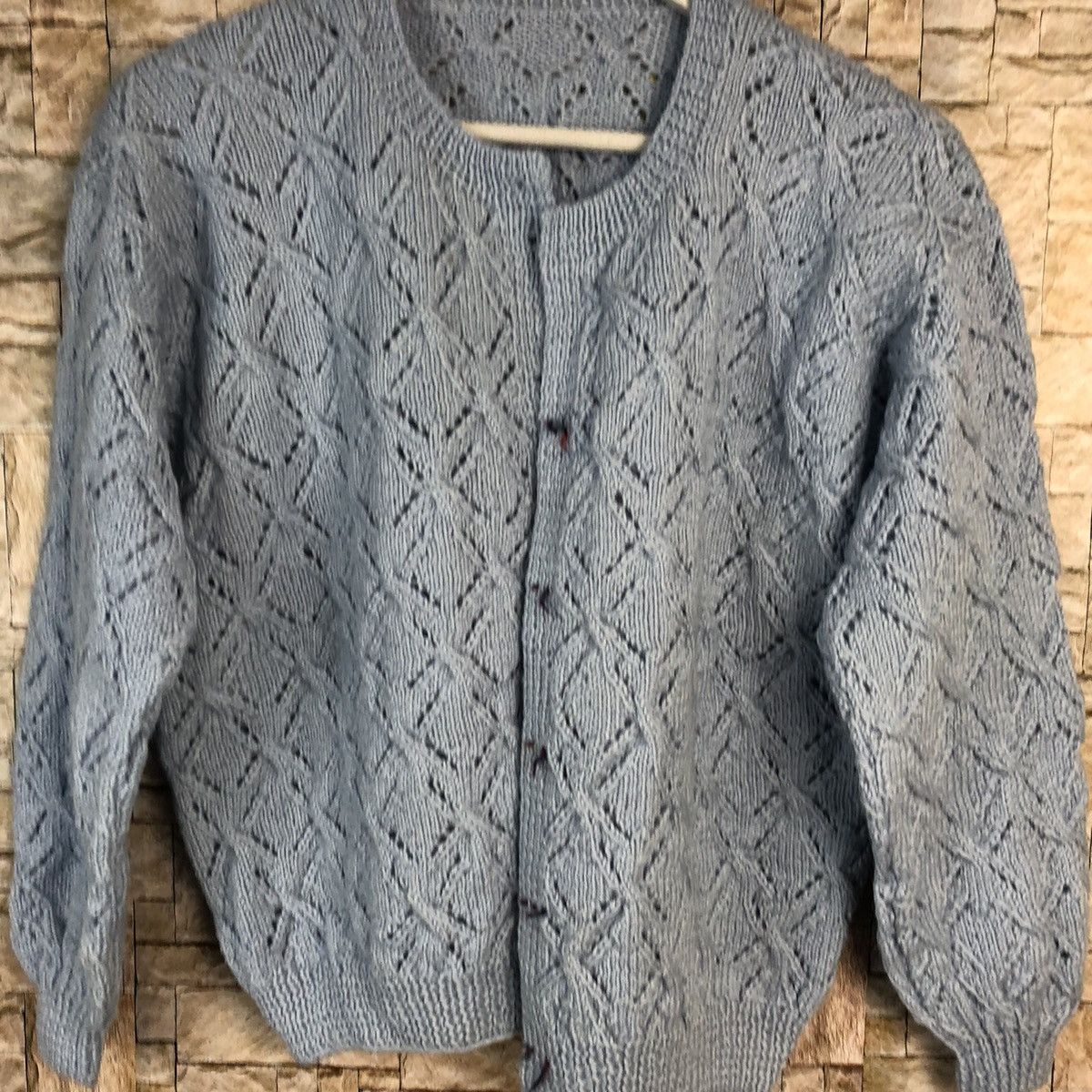 Japanese Brand Japanese Brand vintage Blue Cardigan Knitwear #A859 Size M / US 6-8 / IT 42-44 - 5 Thumbnail
