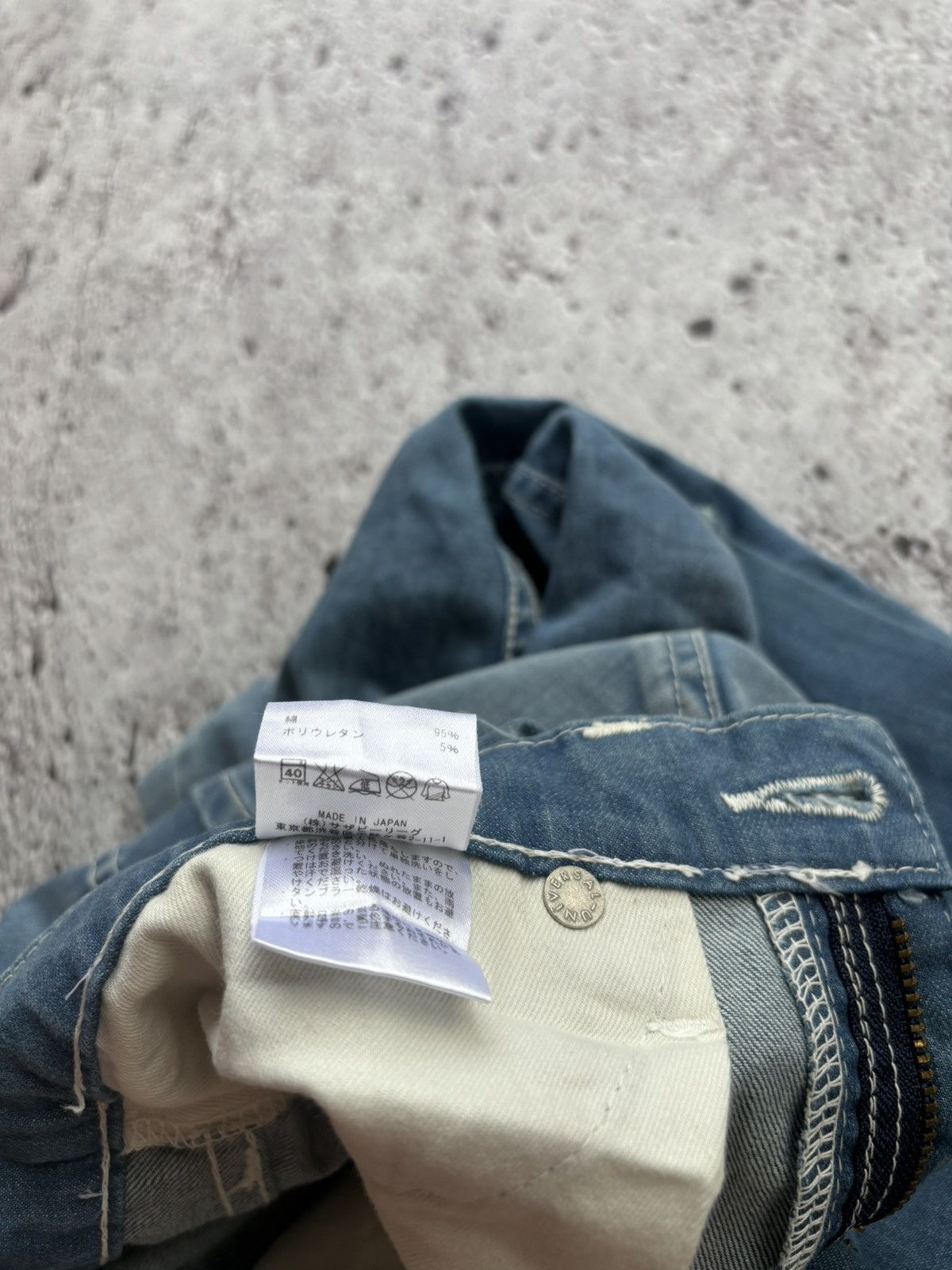 Tornado Mart Japanese Flare jeans ca r.h Vintage jeans Size 29" - 11 Thumbnail