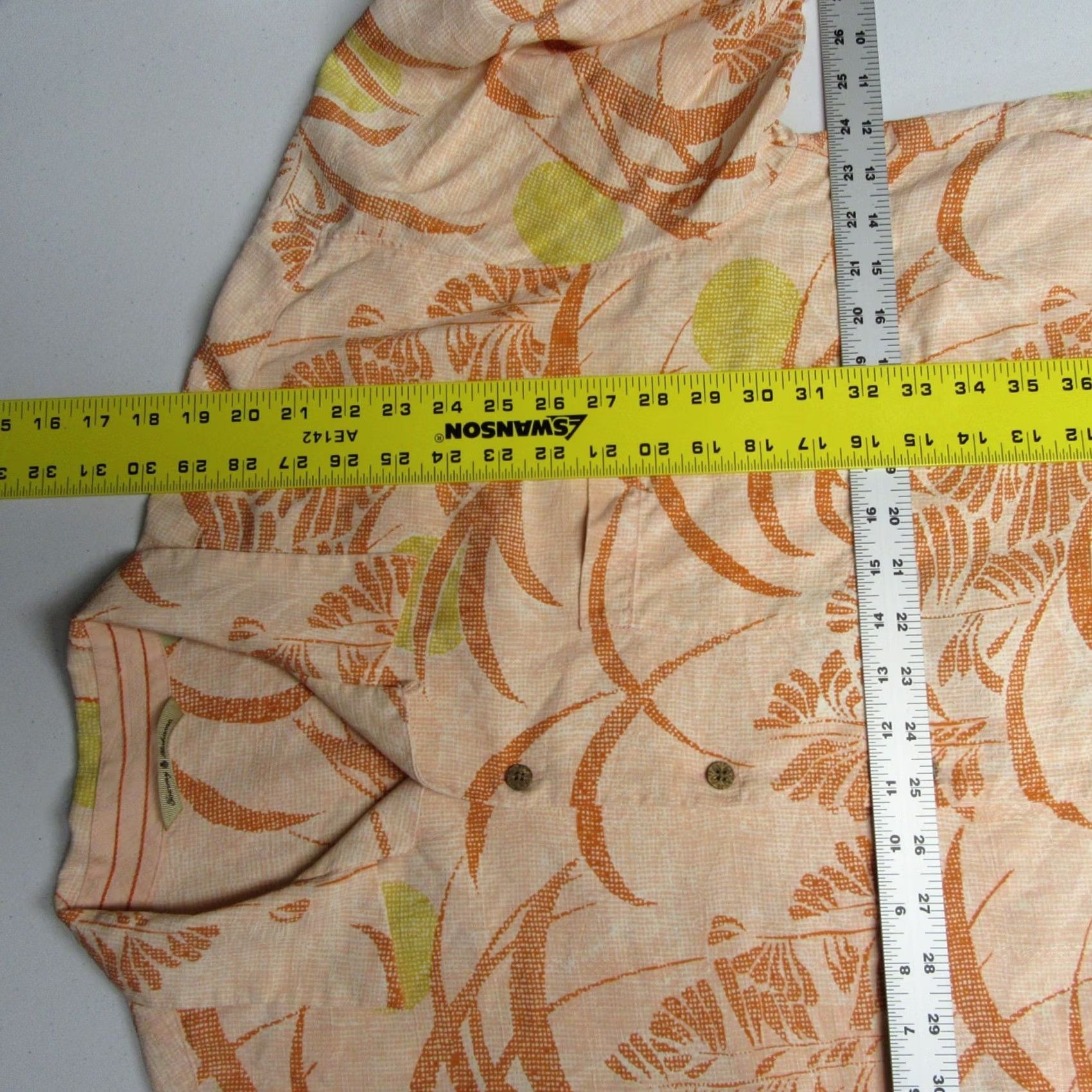 Tommy Bahama VINTAGE Tommy Bahama Silk Hawaiian Shirt Mens XL Pink Orange Tropical Camp Shirt Size US XL / EU 56 / 4 - 5 Thumbnail