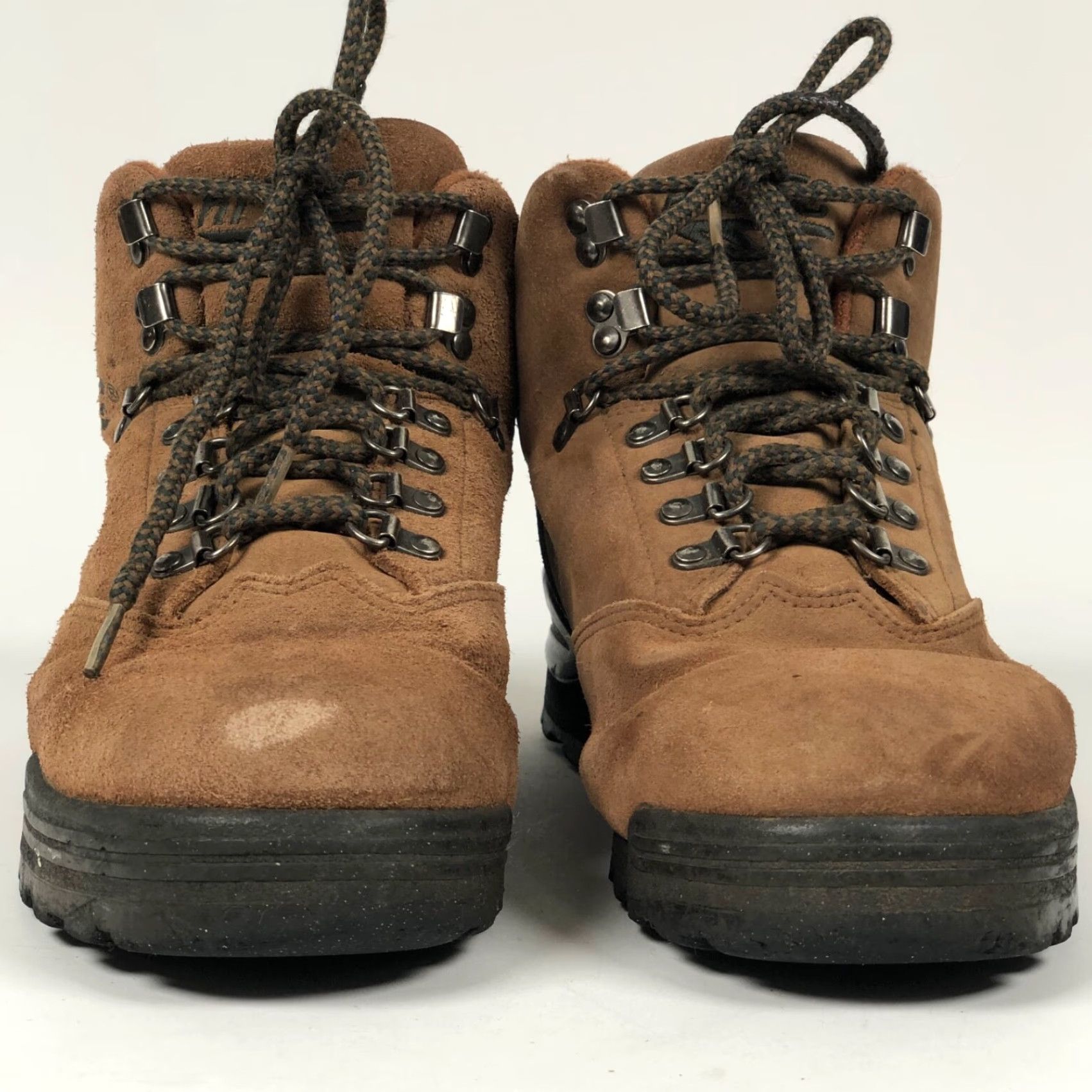 Vintage Hi Tec Alpine Mens Boot Ankle Leather Brown Suede Boots Lace Up Round Toe 10 Outdoor Hiking Classic Boots Men Size US 10 / EU 43 - 3 Thumbnail