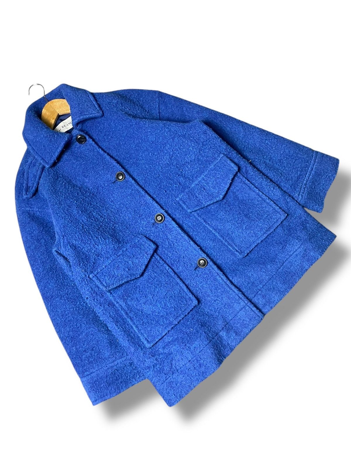 Beams Japan × Japanese Brand Ray BEAMS Brand Wool Shaggy Coat (62) Size US S / EU 44-46 / 1 - 4 Thumbnail