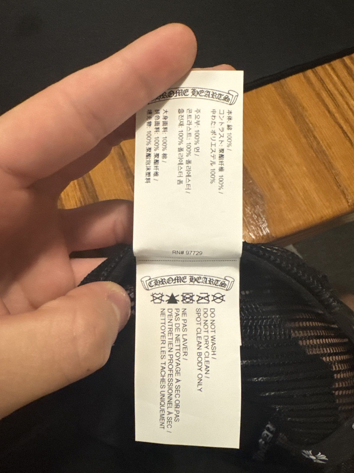 Chrome Hearts CH Paris trucker hat Size ONE SIZE - 7 Thumbnail